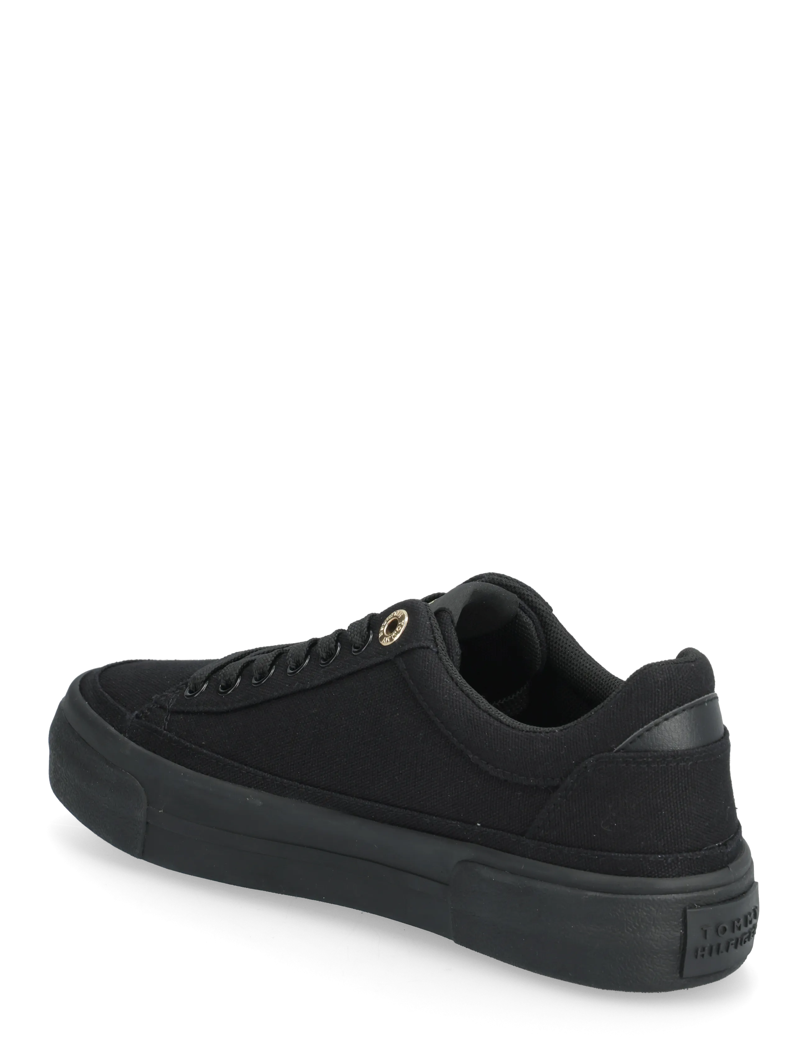 Tommy Hilfiger - TH FOXING PLATFORM CANVAS - confirmation - black - 2