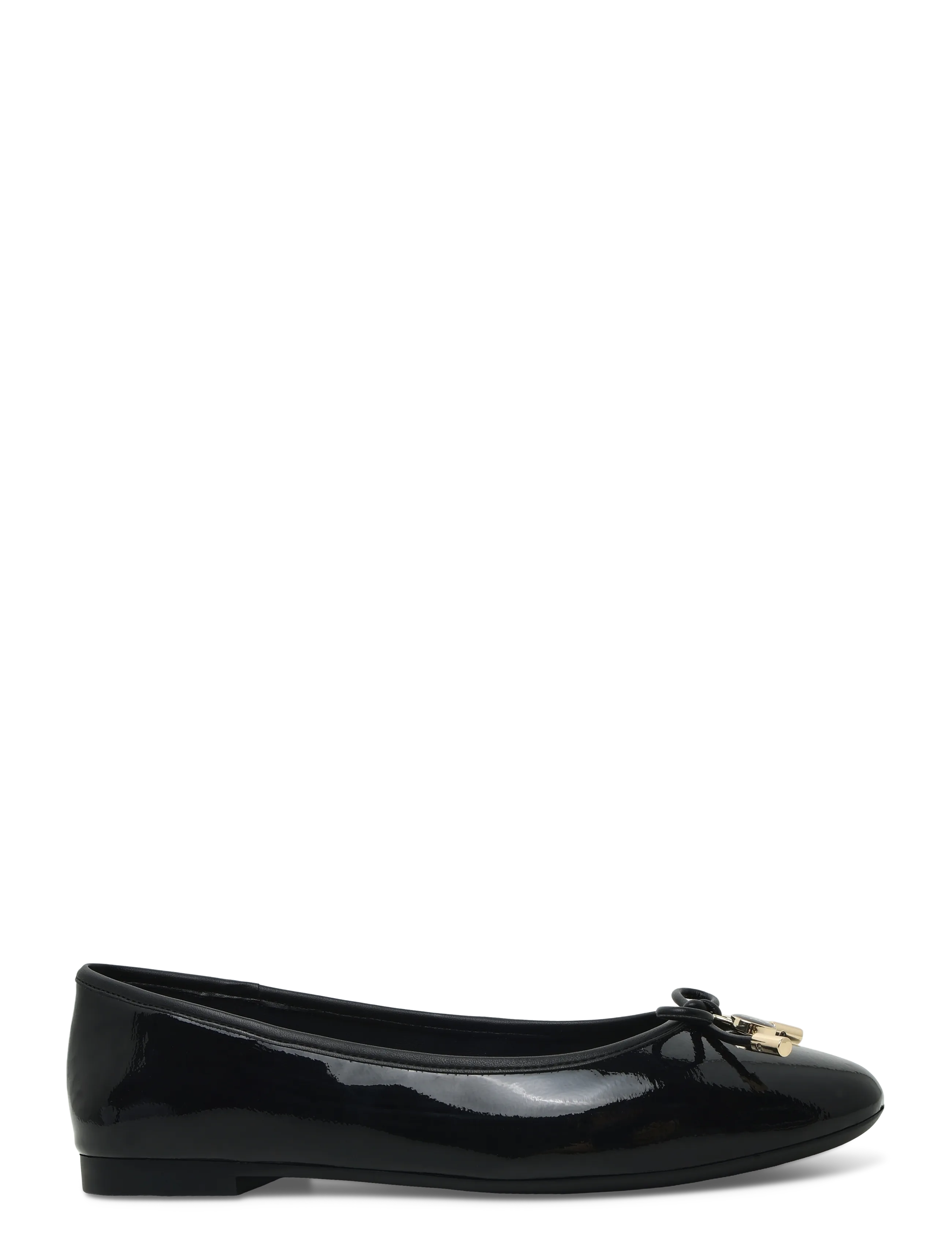 Tommy Hilfiger - TH CHARM PATENT BALLERINA - black - 2
