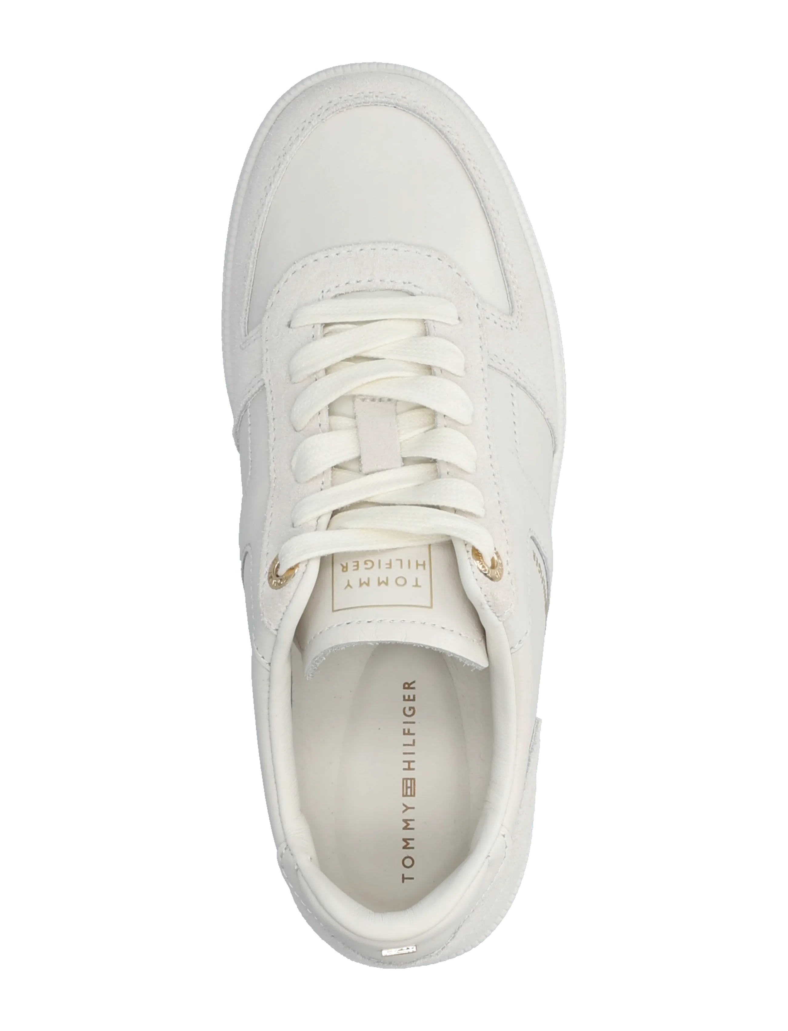 Tommy Hilfiger - TH TRIBECA SNEAKER PREMIUM - låga sneakers - ecru - 3