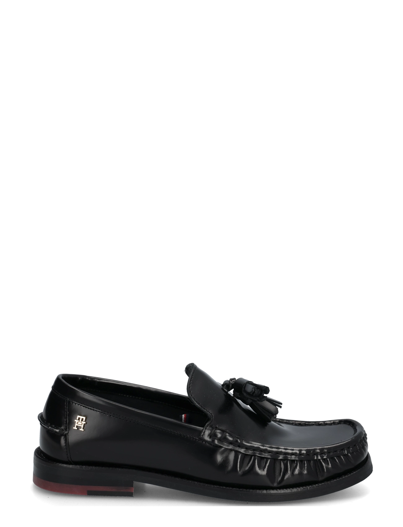 Tommy Hilfiger - SQUARE TOE TASSEL LOAFER - mode trends - black - 2