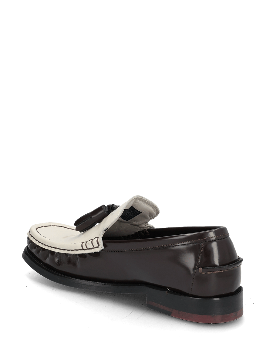 Tommy Hilfiger - SQUARE TOE TASSEL LOAFER - fashion trends - cocoa - 1