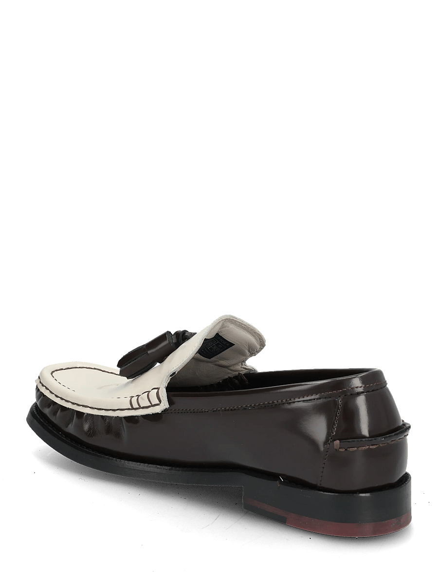 Tommy Hilfiger - SQUARE TOE TASSEL LOAFER - modetrender - cocoa - 1