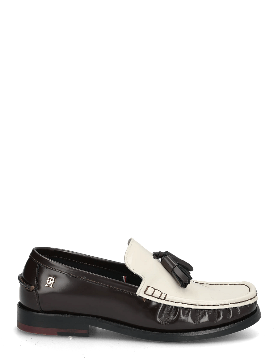 Tommy Hilfiger - SQUARE TOE TASSEL LOAFER - modetrender - cocoa - 2