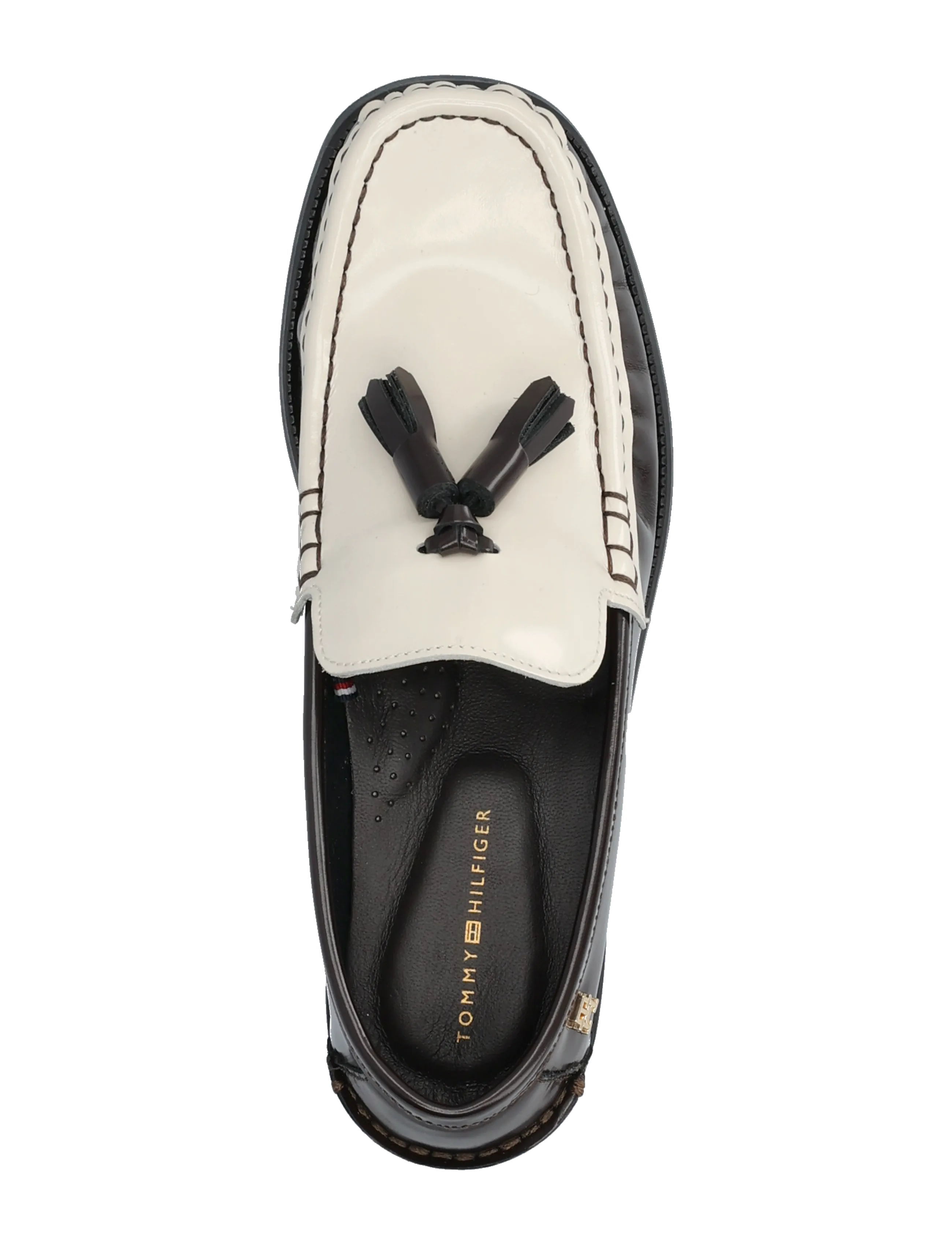 Tommy Hilfiger - SQUARE TOE TASSEL LOAFER - modetrender - cocoa - 3