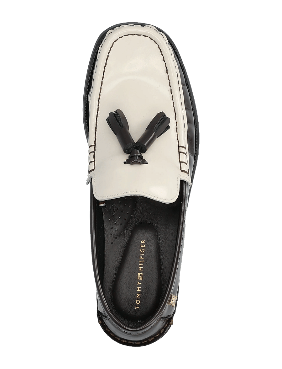 Tommy Hilfiger - SQUARE TOE TASSEL LOAFER - modetrender - cocoa - 3
