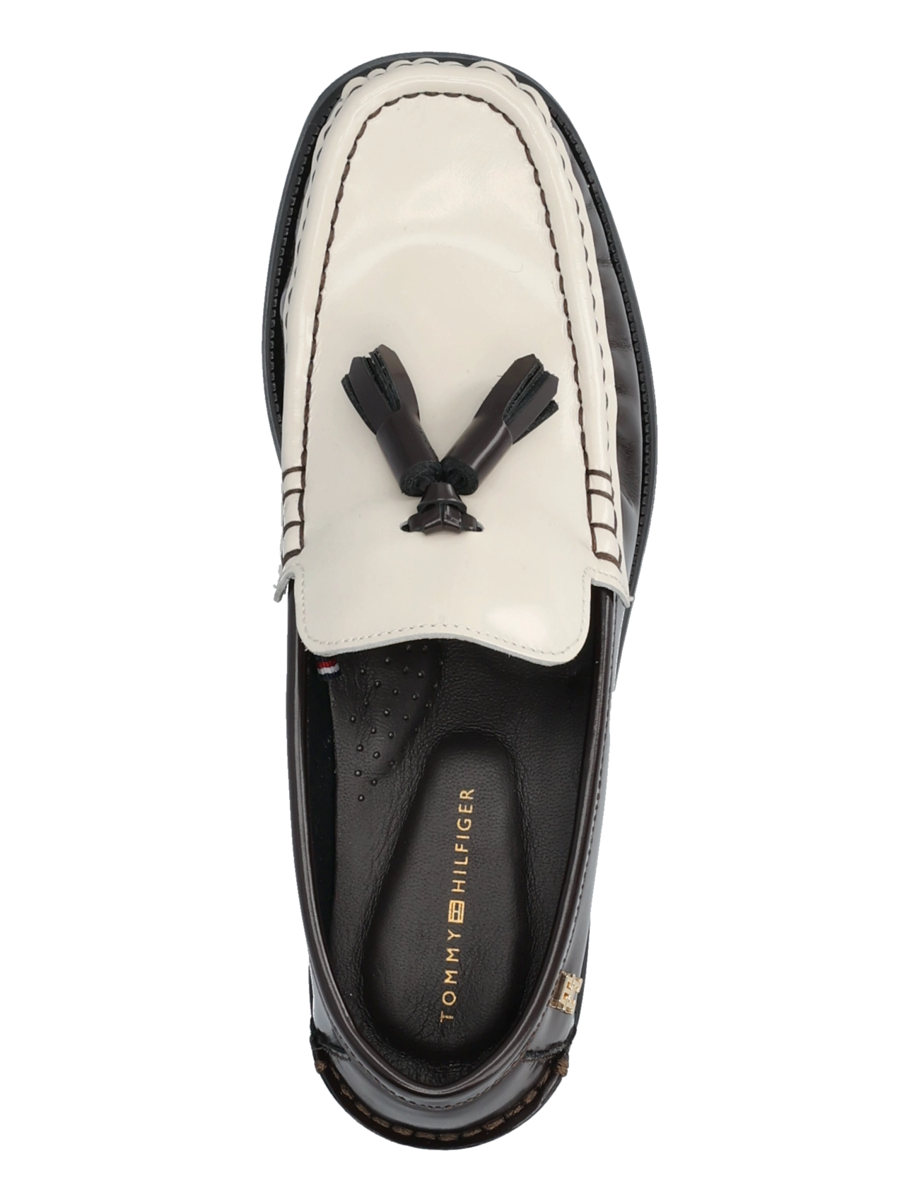 Tommy Hilfiger - SQUARE TOE TASSEL LOAFER - fashion trends - cocoa - 3
