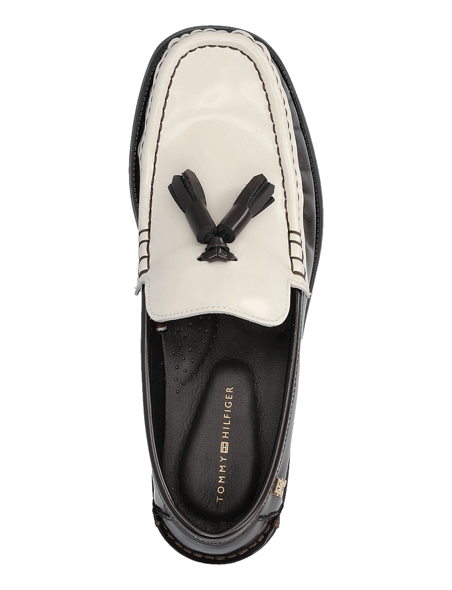 Tommy Hilfiger - SQUARE TOE TASSEL LOAFER - fashion trends - cocoa - 3
