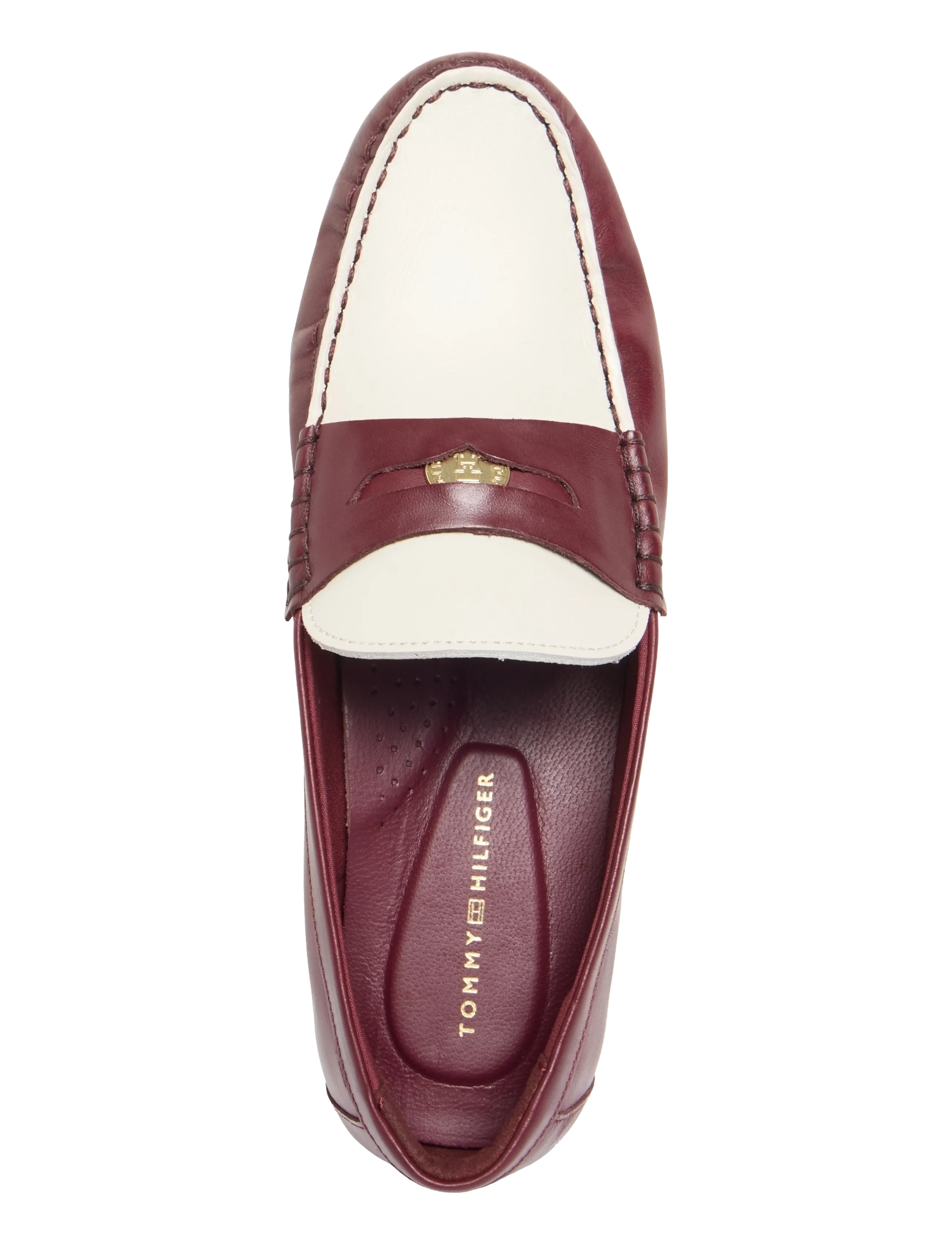 Tommy Hilfiger - TH COIN CLASSIC LOAFER PODS - modetrends - velvet maroon - 3