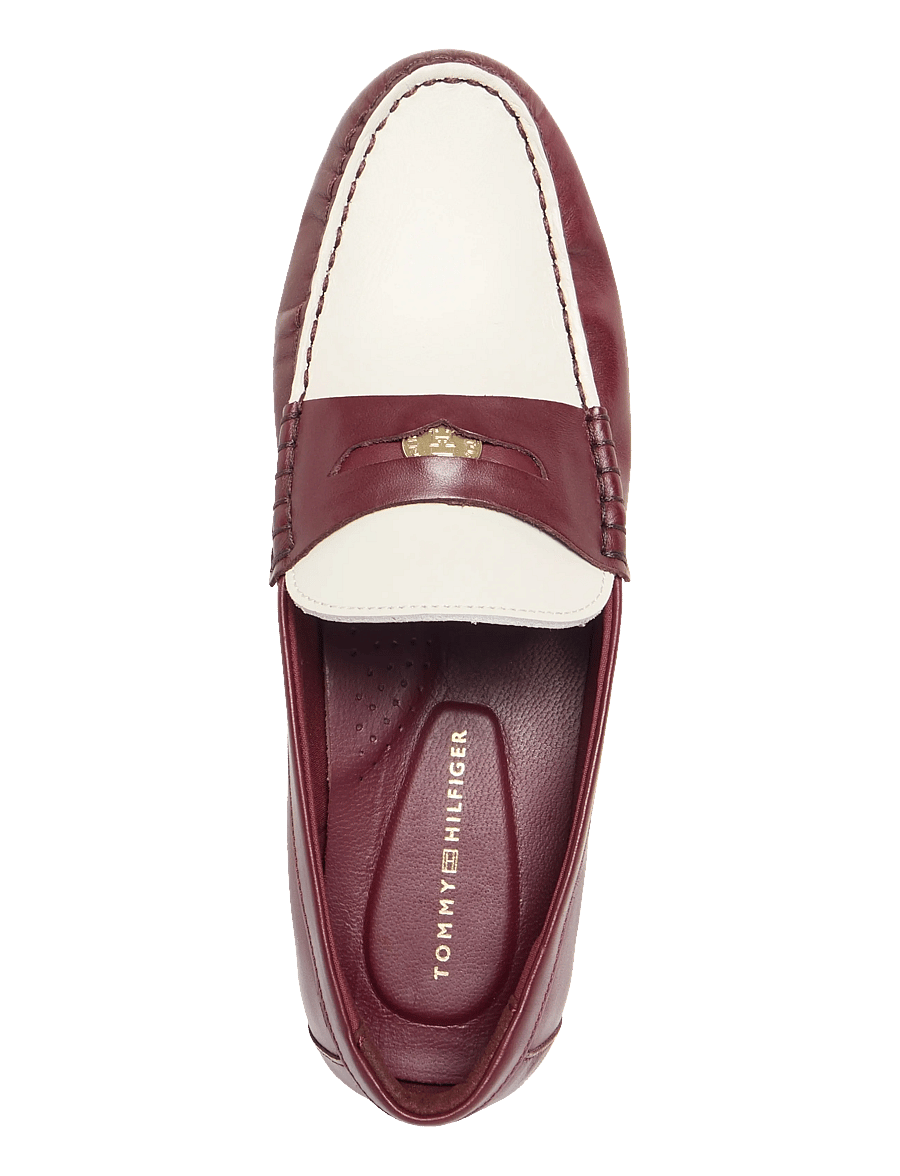 Tommy Hilfiger - TH COIN CLASSIC LOAFER PODS - modetrends - velvet maroon - 3