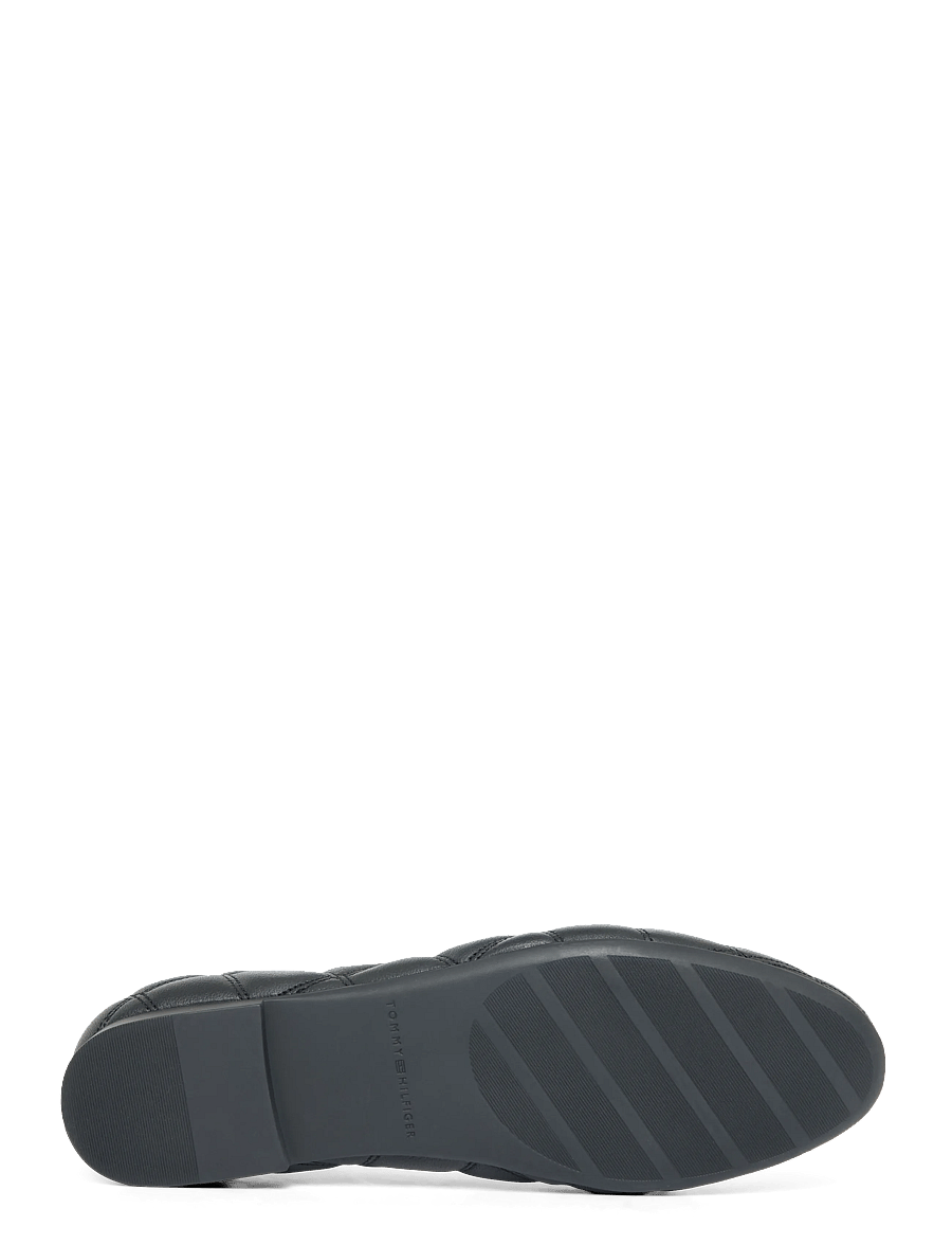 Tommy Hilfiger - TH CHARM QUILTED BALLERINA - besondere anlässe - black - 4