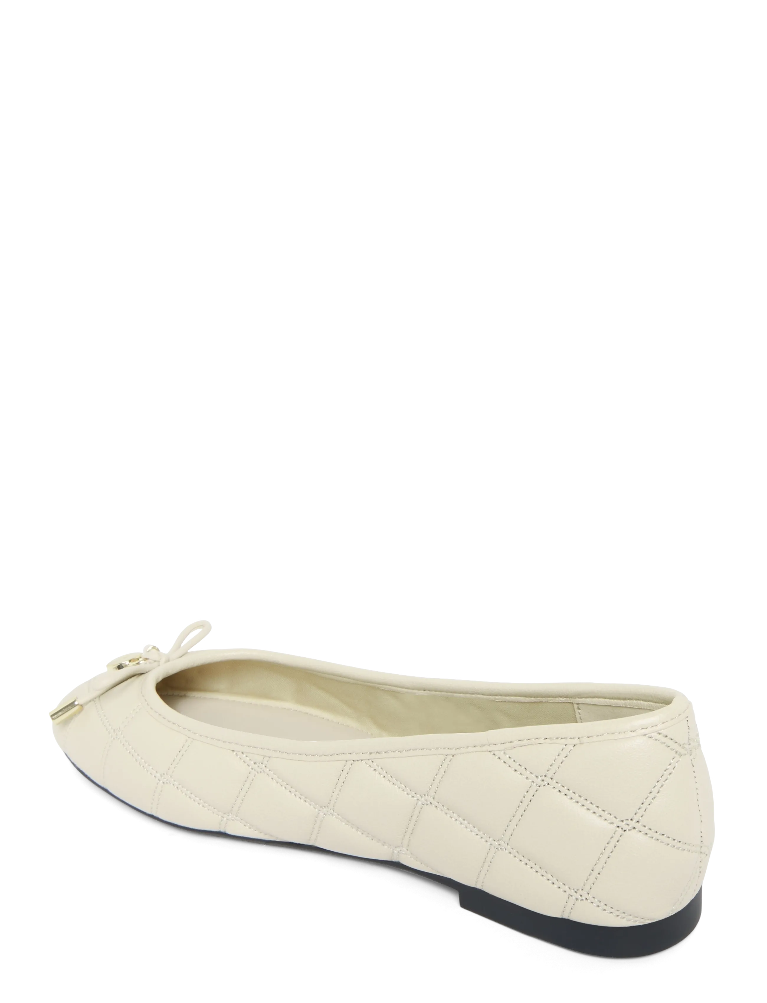 Tommy Hilfiger - TH CHARM QUILTED BALLERINA - særlige begivenheder - classic beige - 1