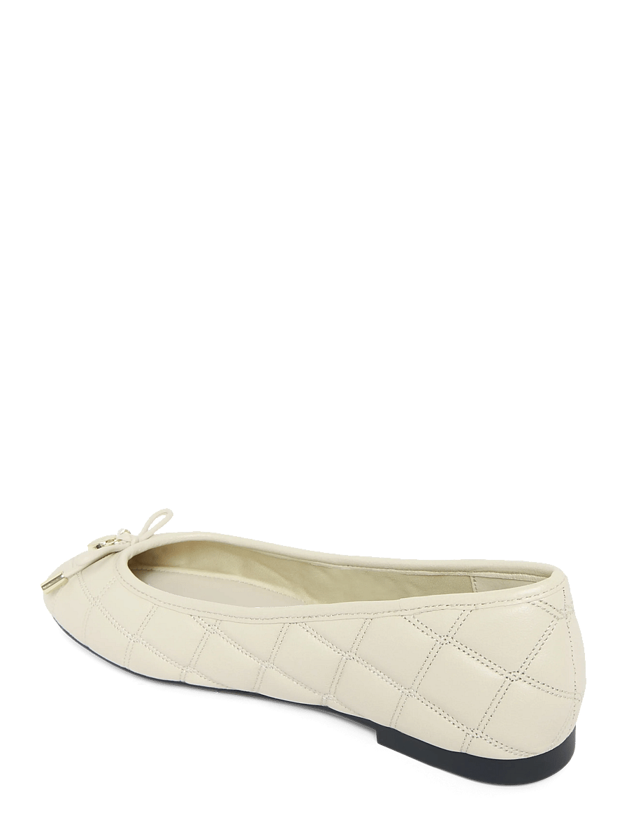 Tommy Hilfiger - TH CHARM QUILTED BALLERINA - særlige begivenheder - classic beige - 1