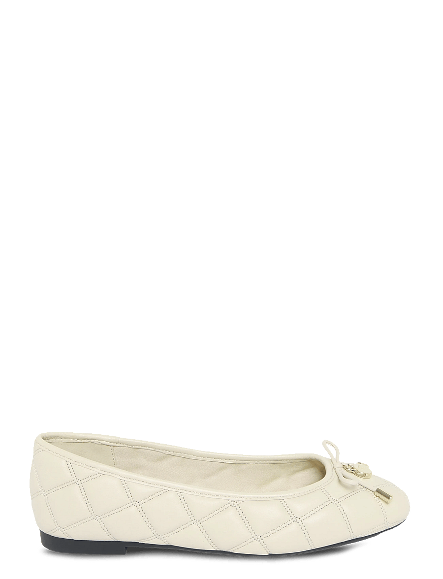 Tommy Hilfiger - TH CHARM QUILTED BALLERINA - særlige begivenheder - classic beige - 2