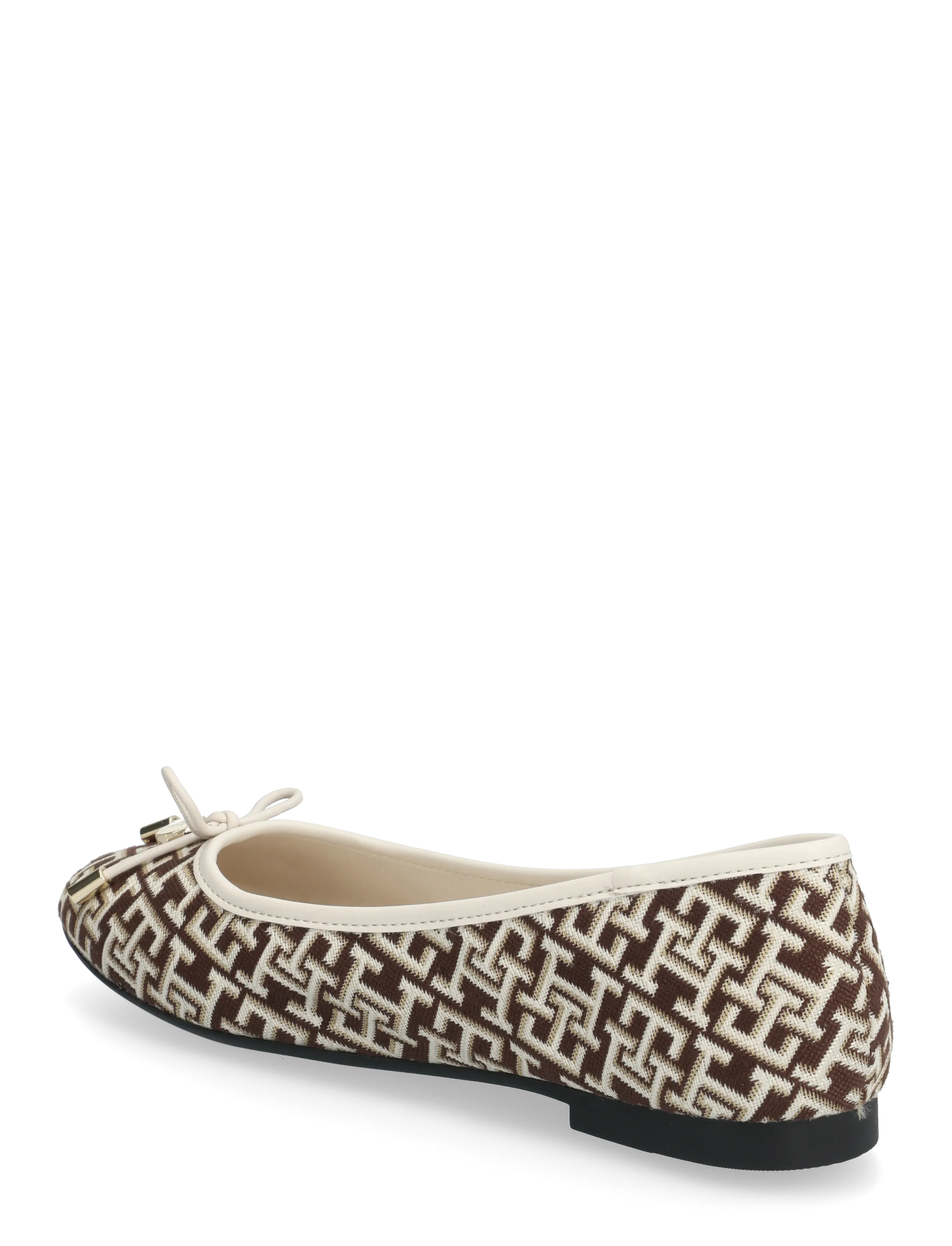 Tommy Hilfiger - TH CHARM JACQUARD BALLERINA - ypatingos progos - rich walnut - 1