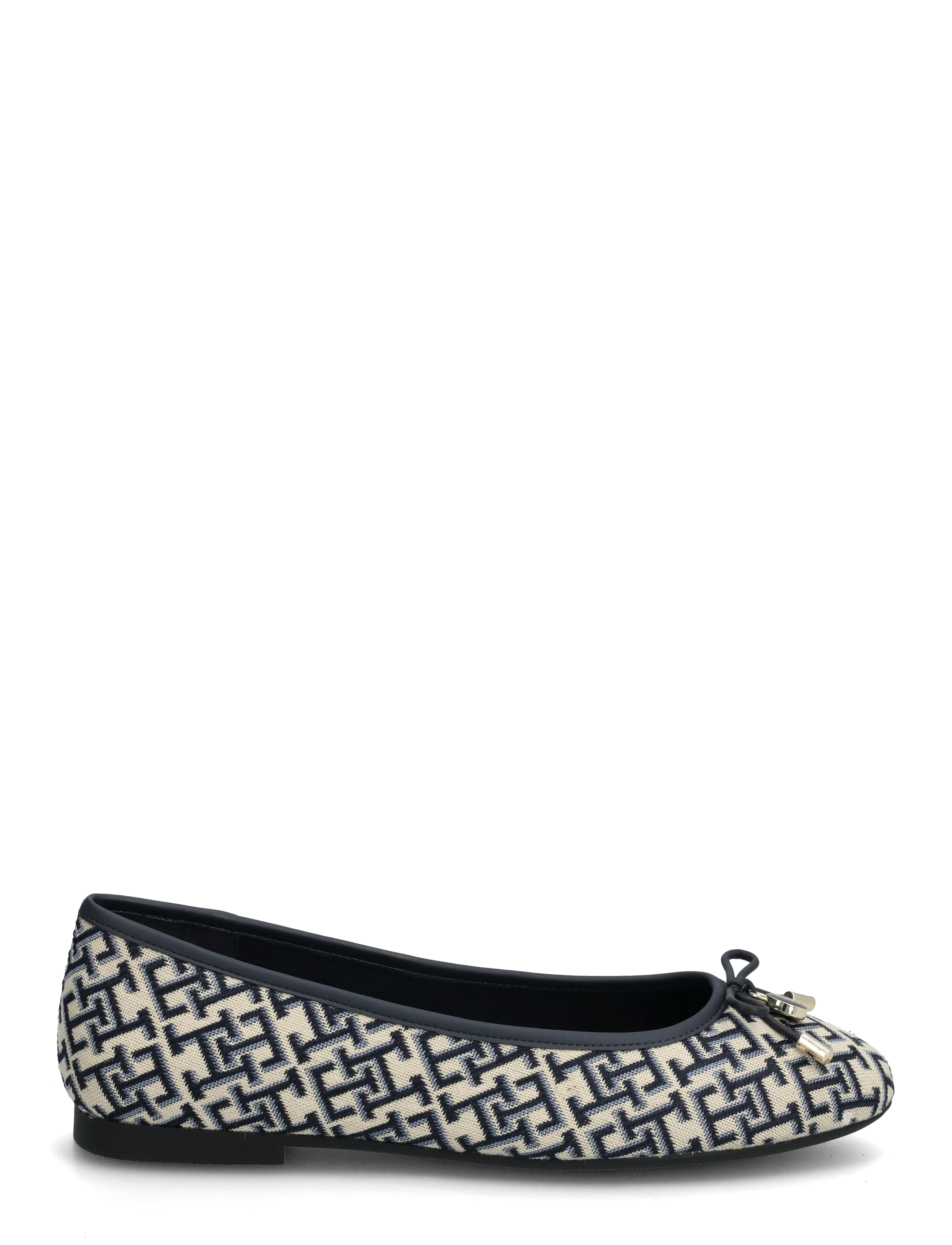 Tommy Hilfiger - TH CHARM JACQUARD BALLERINA - særlige begivenheder - space blue - 1