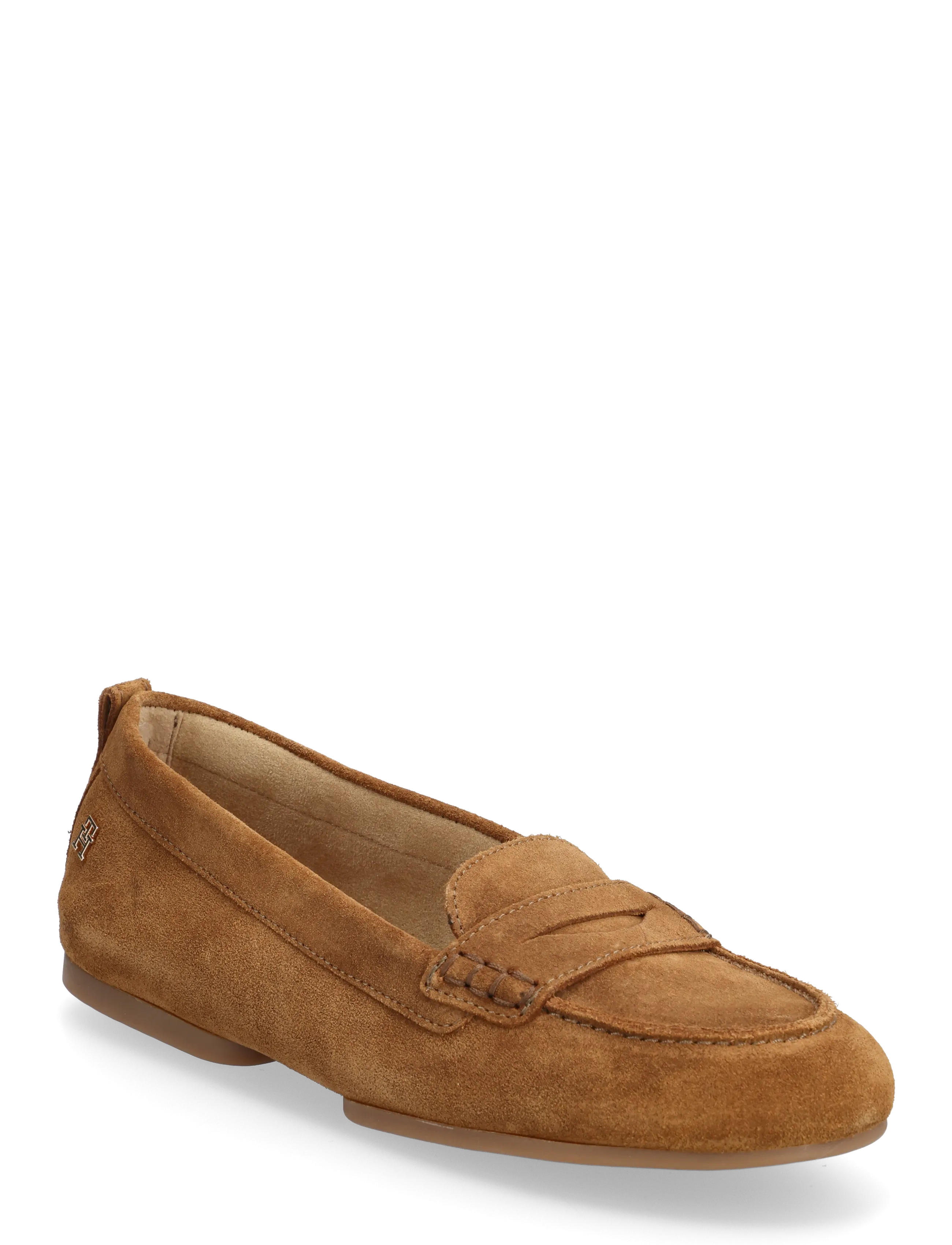 Tommy Hilfiger TH FLEX SUEDE LOAFER BALLERINA - Loafers - DESERT KHAKI / brown