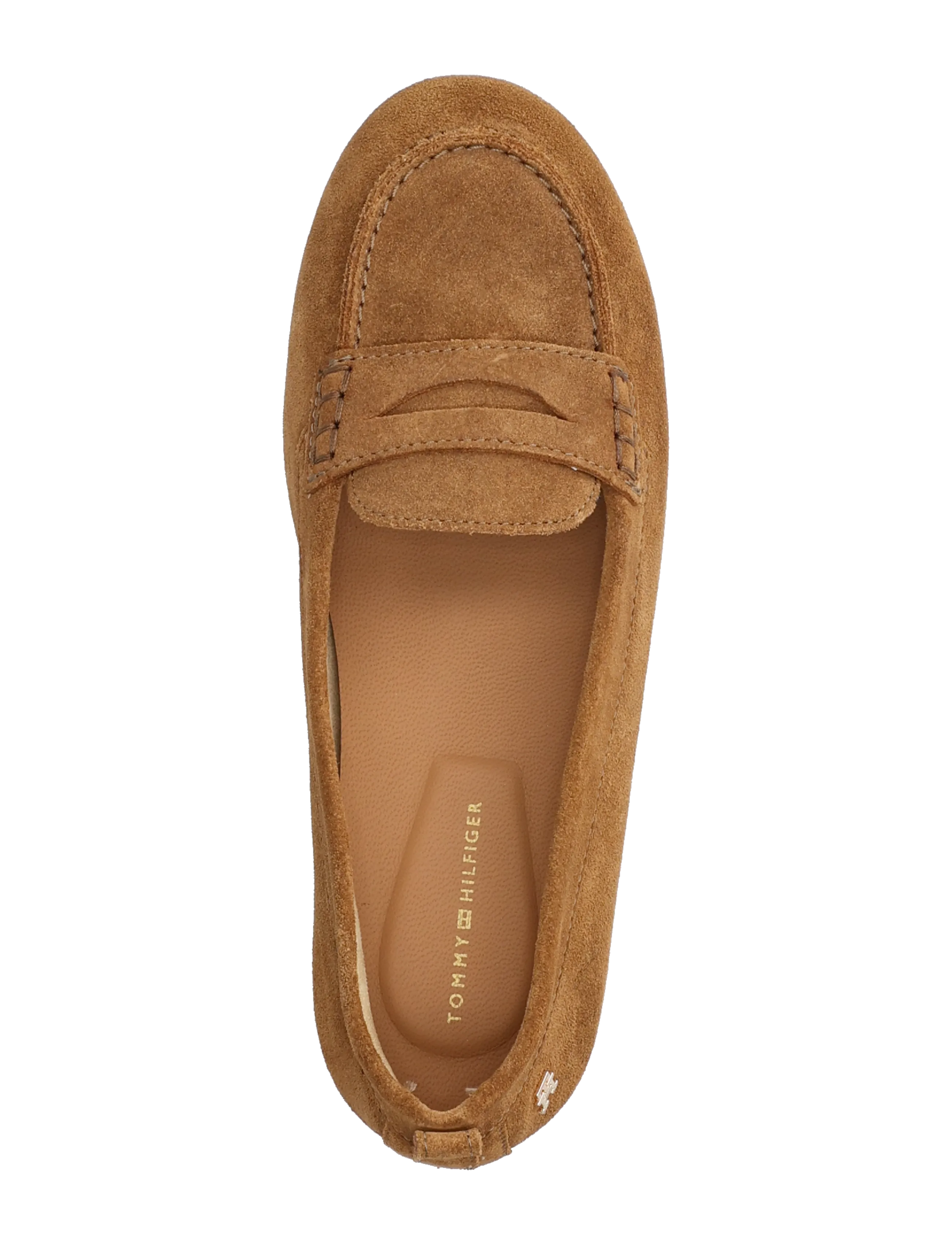 Tommy Hilfiger - TH FLEX SUEDE LOAFER BALLERINA - mados tendencijos - desert khaki - 3