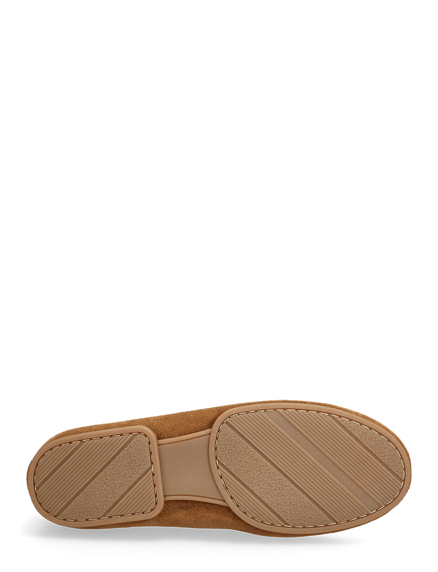 Tommy Hilfiger - TH FLEX SUEDE LOAFER BALLERINA - mados tendencijos - desert khaki - 4