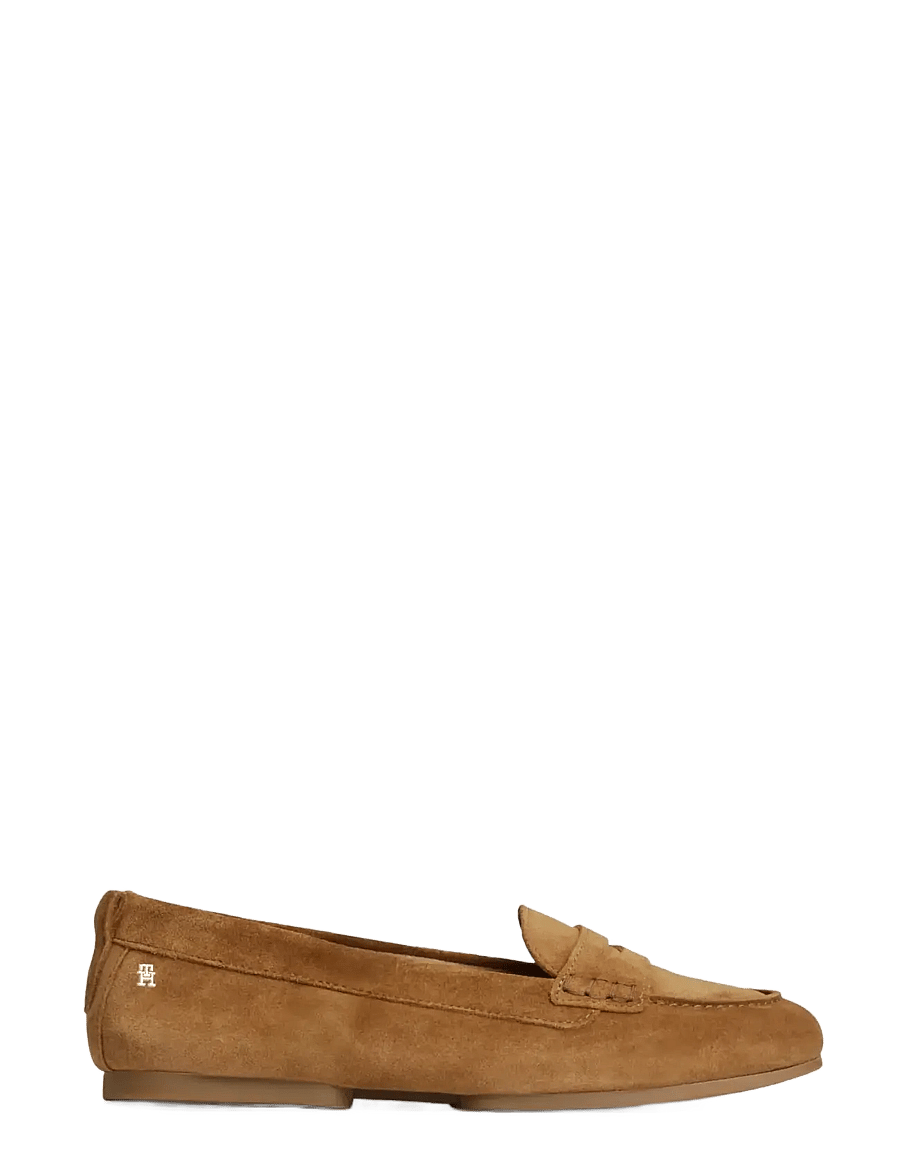 Tommy Hilfiger - TH FLEX SUEDE LOAFER BALLERINA - mados tendencijos - desert khaki - 5
