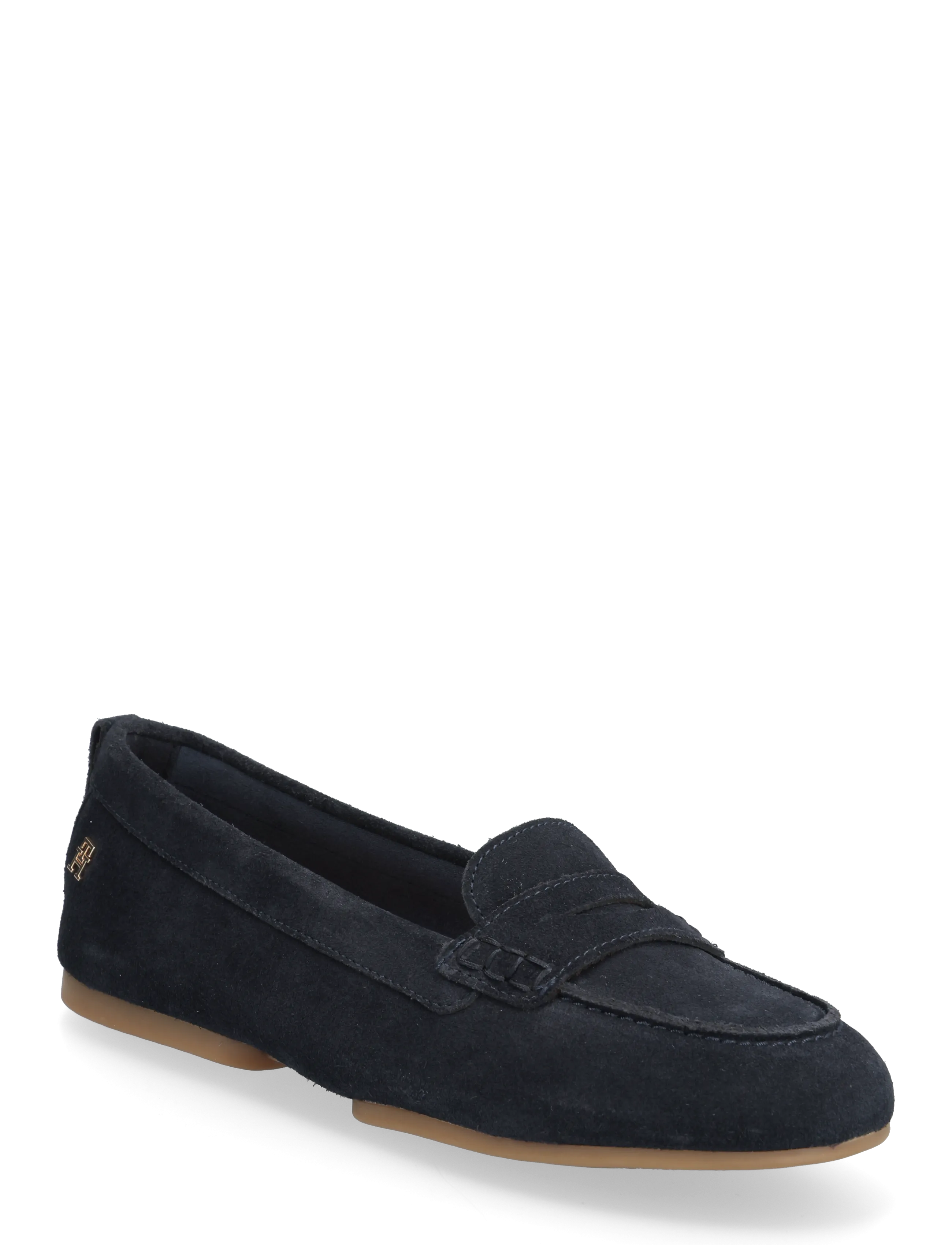 Tommy Hilfiger TH FLEX SUEDE LOAFER BALLERINA - Transitional Layering - SPACE BLUE / navy