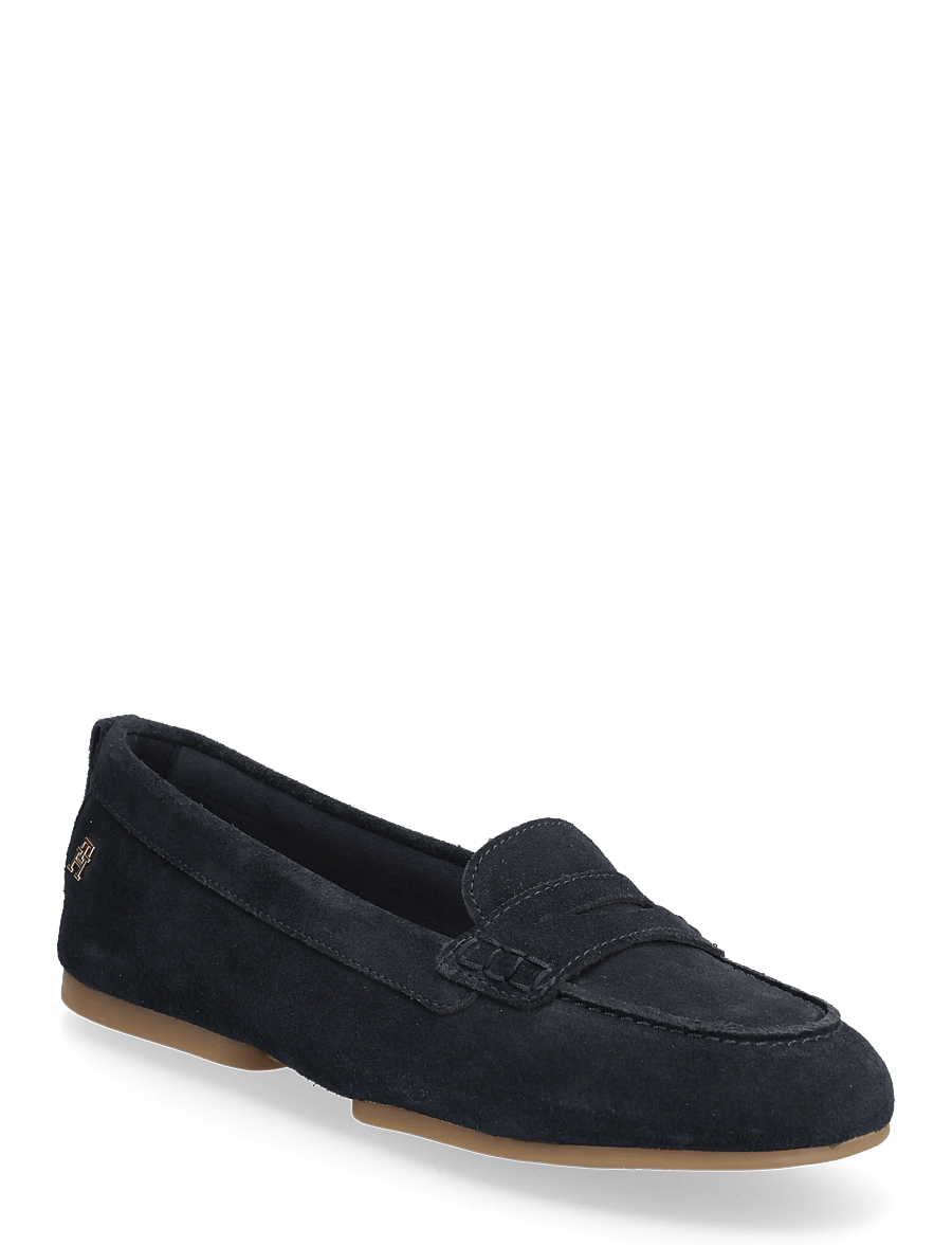 Tommy Hilfiger - TH FLEX SUEDE LOAFER BALLERINA - modetrends - space blue - 0