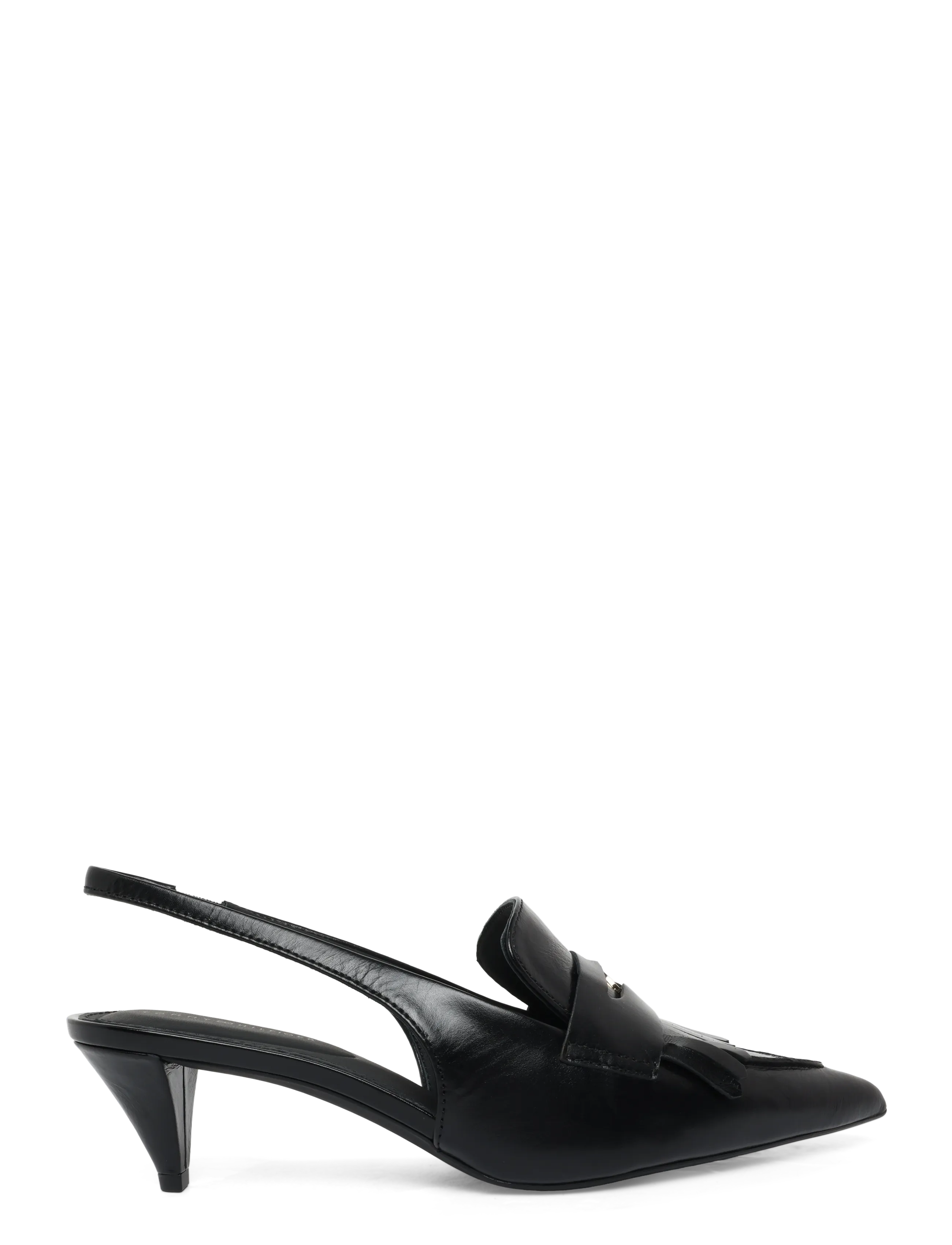 Tommy Hilfiger - TH PENNY BAR POINTY SLING BACK - slingbacks mit absatz - black - 2