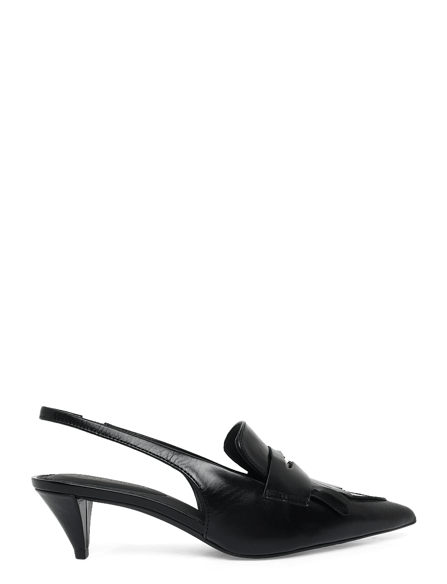 Tommy Hilfiger - TH PENNY BAR POINTY SLING BACK - heeled slingbacks - black - 2