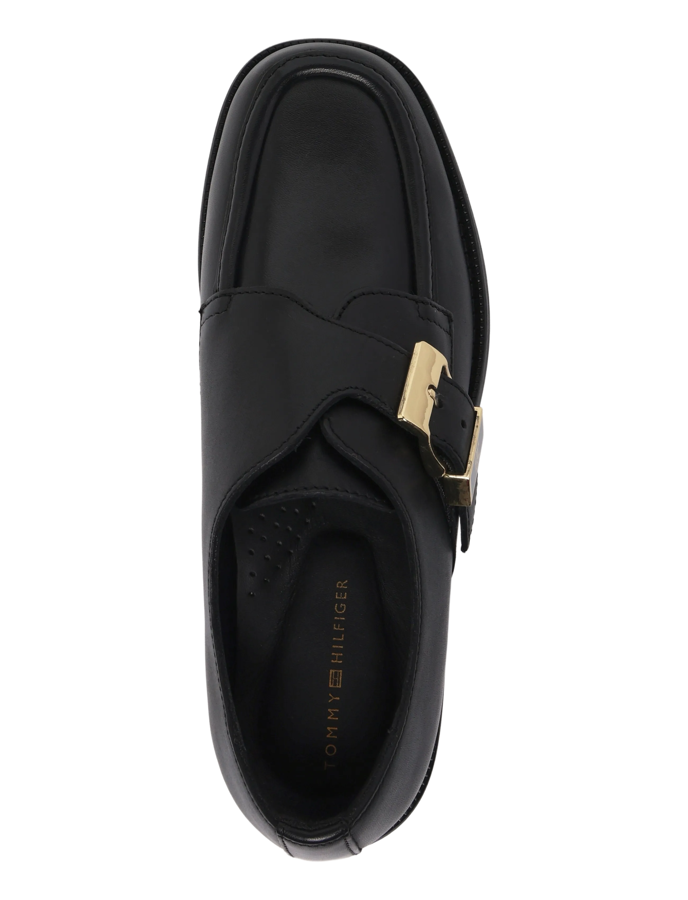 Tommy Hilfiger - TH BUCKLE MOC TOE LOAFERS - mode trends - black - 2