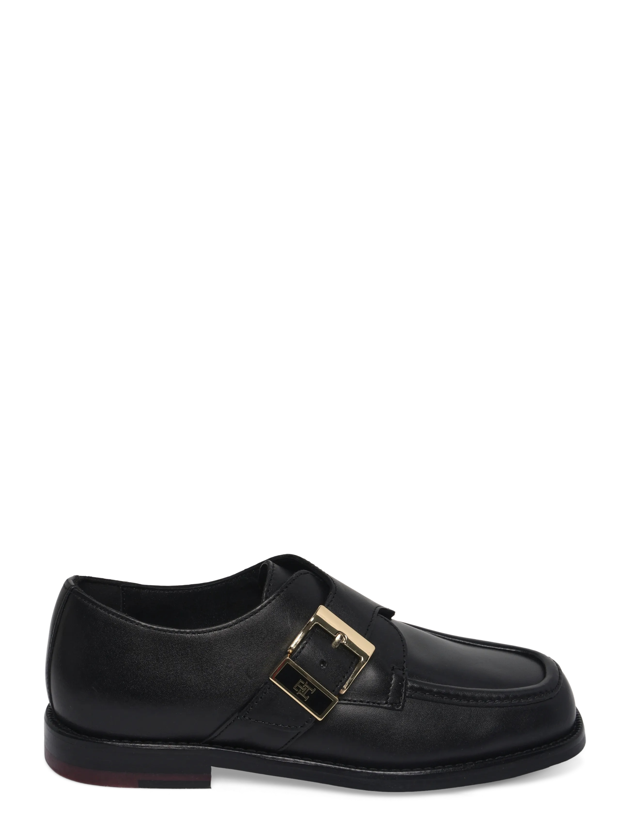 Tommy Hilfiger - TH BUCKLE MOC TOE LOAFERS - mode trends - black - 3
