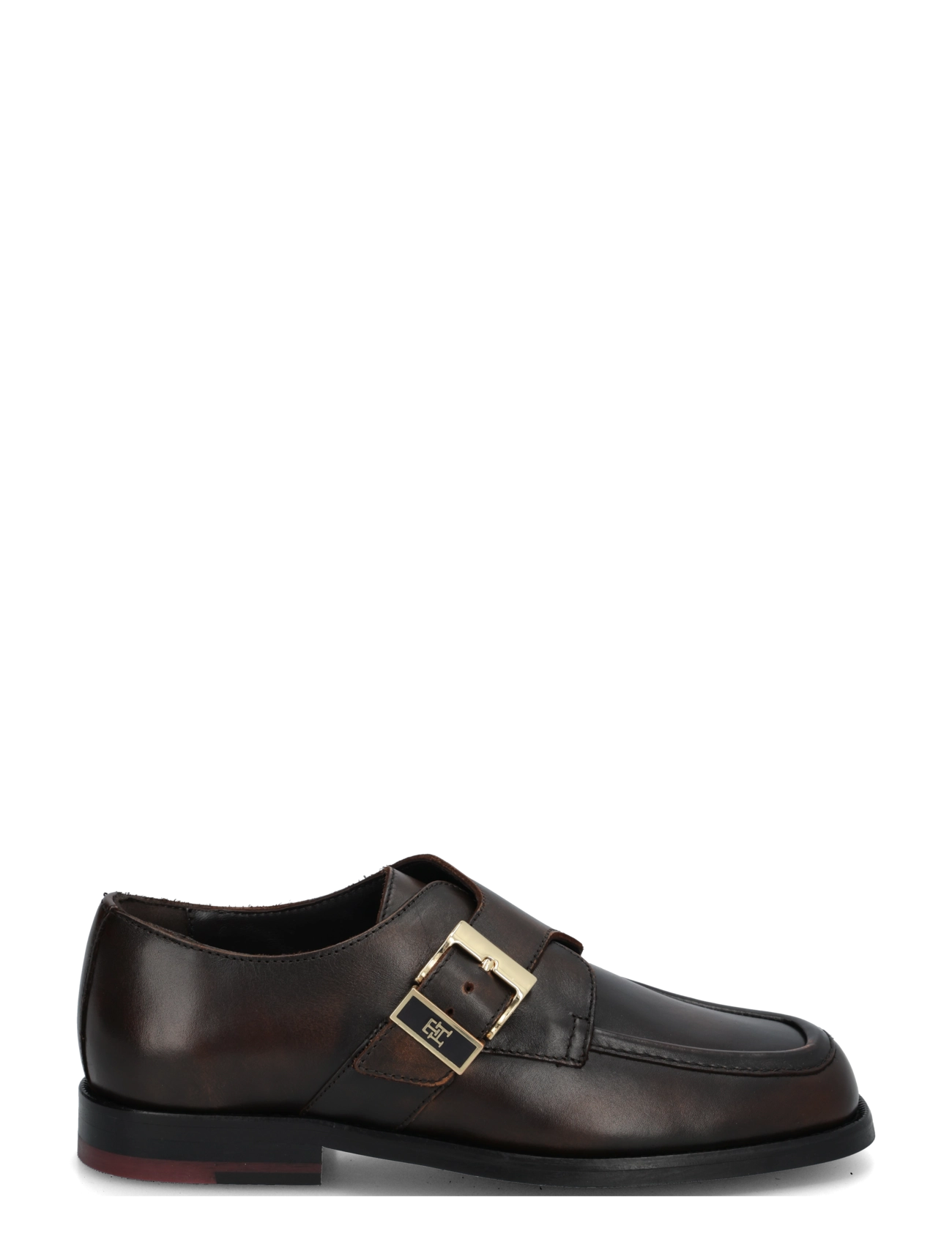 Tommy Hilfiger - TH BUCKLE MOC TOE LOAFERS - mode trends - brushed brown - 2