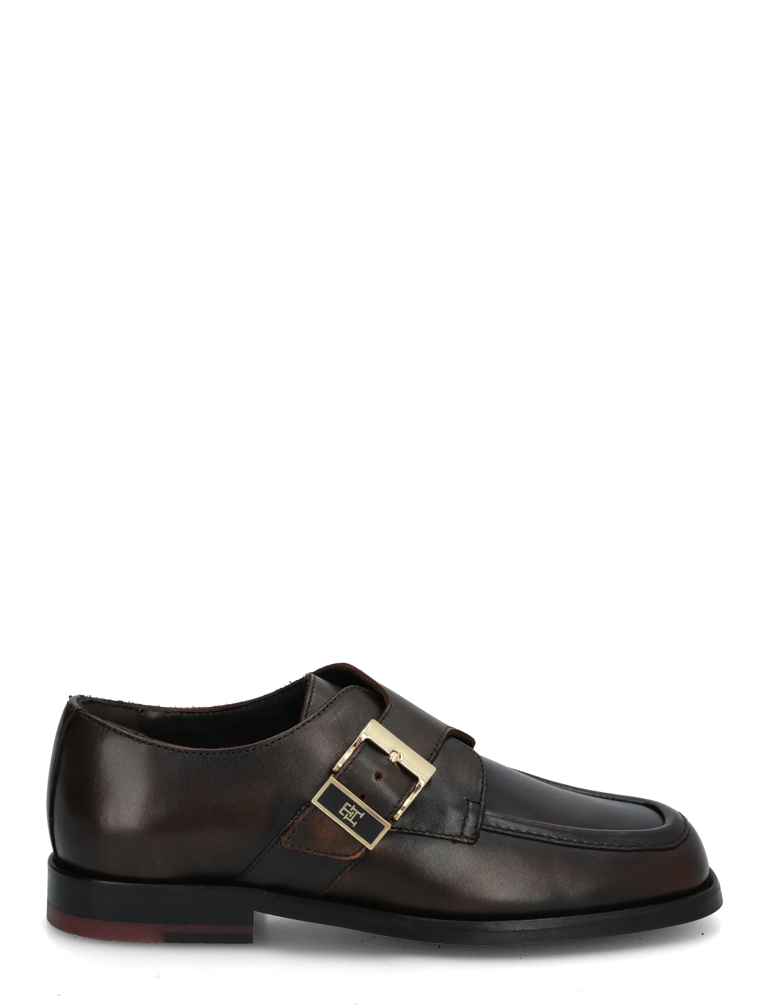 Tommy Hilfiger - TH BUCKLE MOC TOE LOAFERS - mode trends - brushed brown - 2