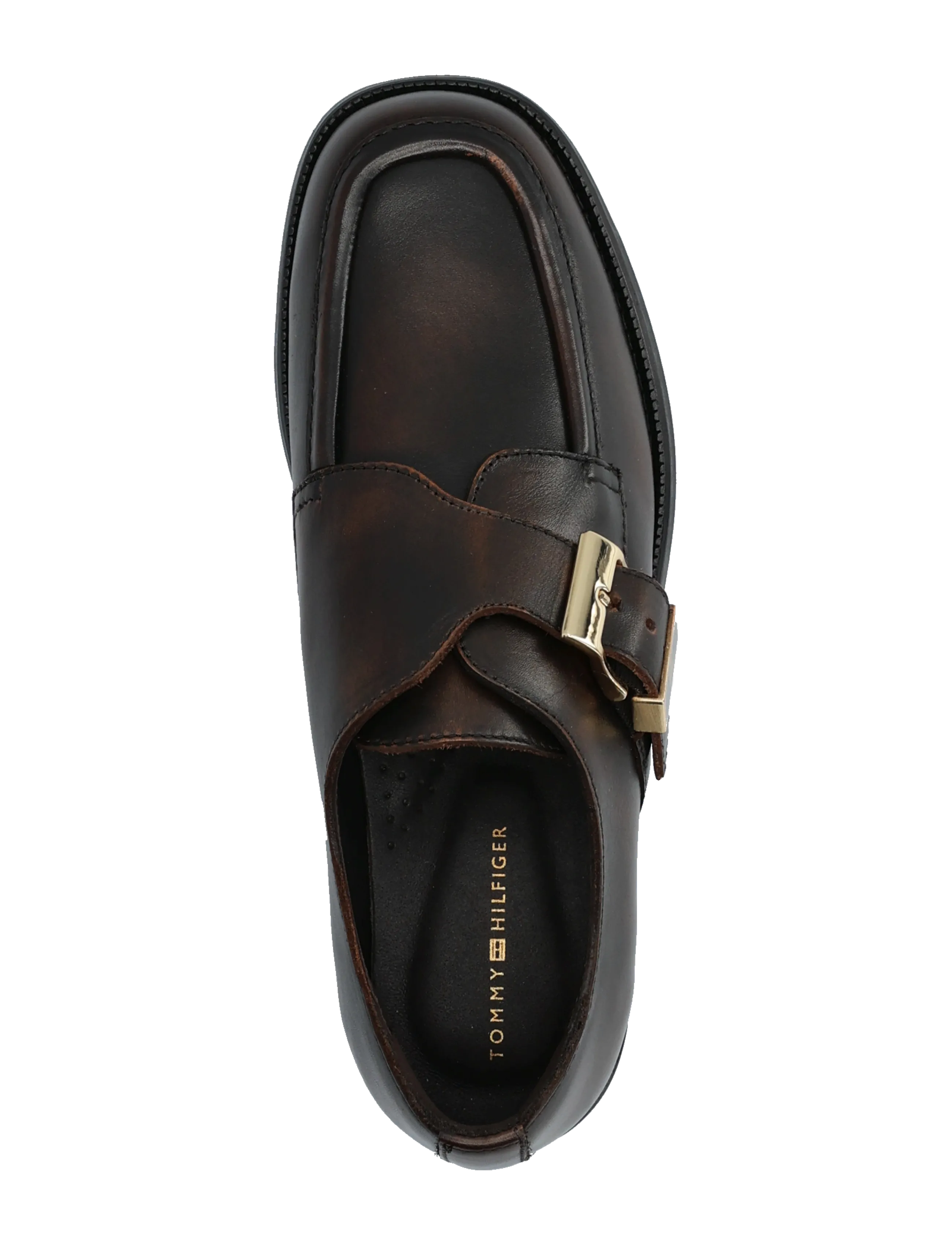 Tommy Hilfiger - TH BUCKLE MOC TOE LOAFERS - mode trends - brushed brown - 3