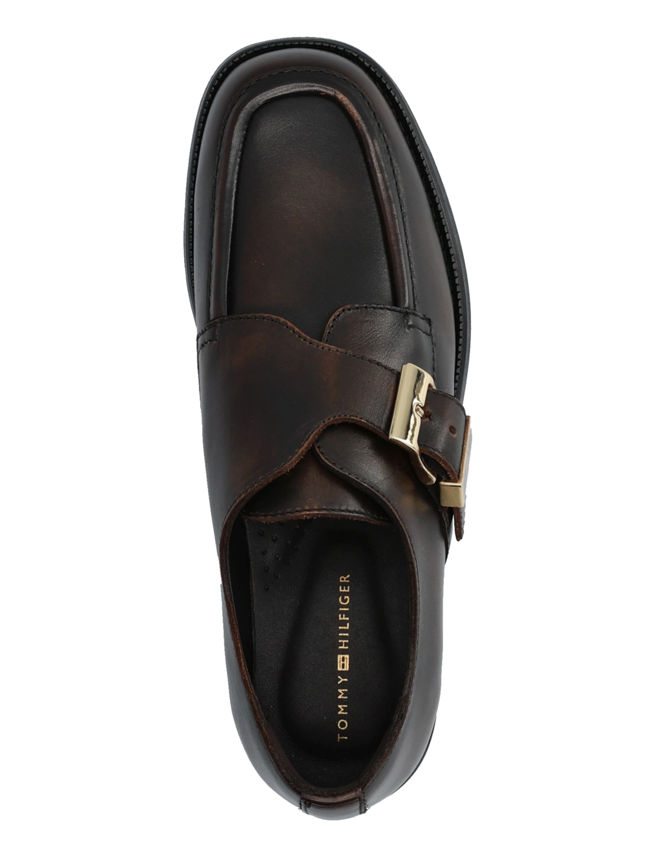 Tommy Hilfiger - TH BUCKLE MOC TOE LOAFERS - mode trends - brushed brown - 3