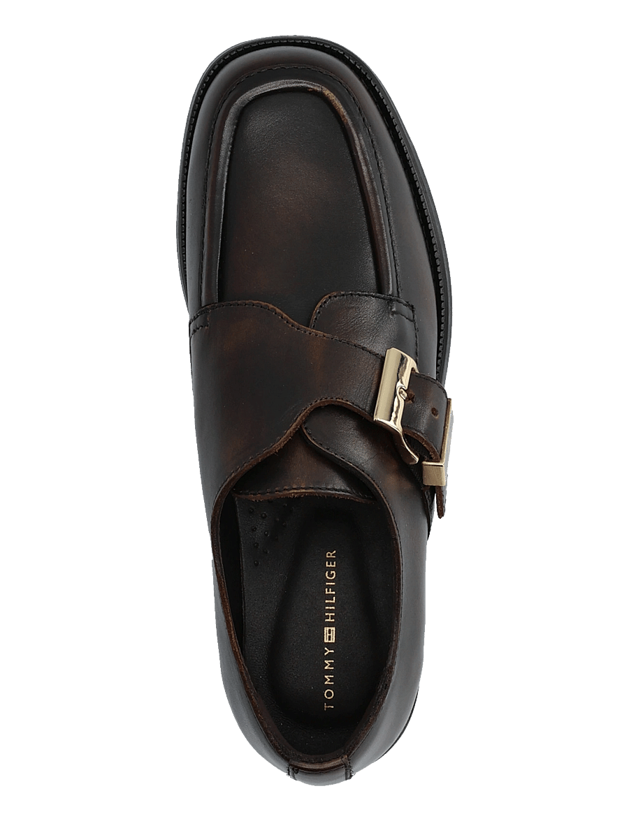 Tommy Hilfiger - TH BUCKLE MOC TOE LOAFERS - mode trends - brushed brown - 3