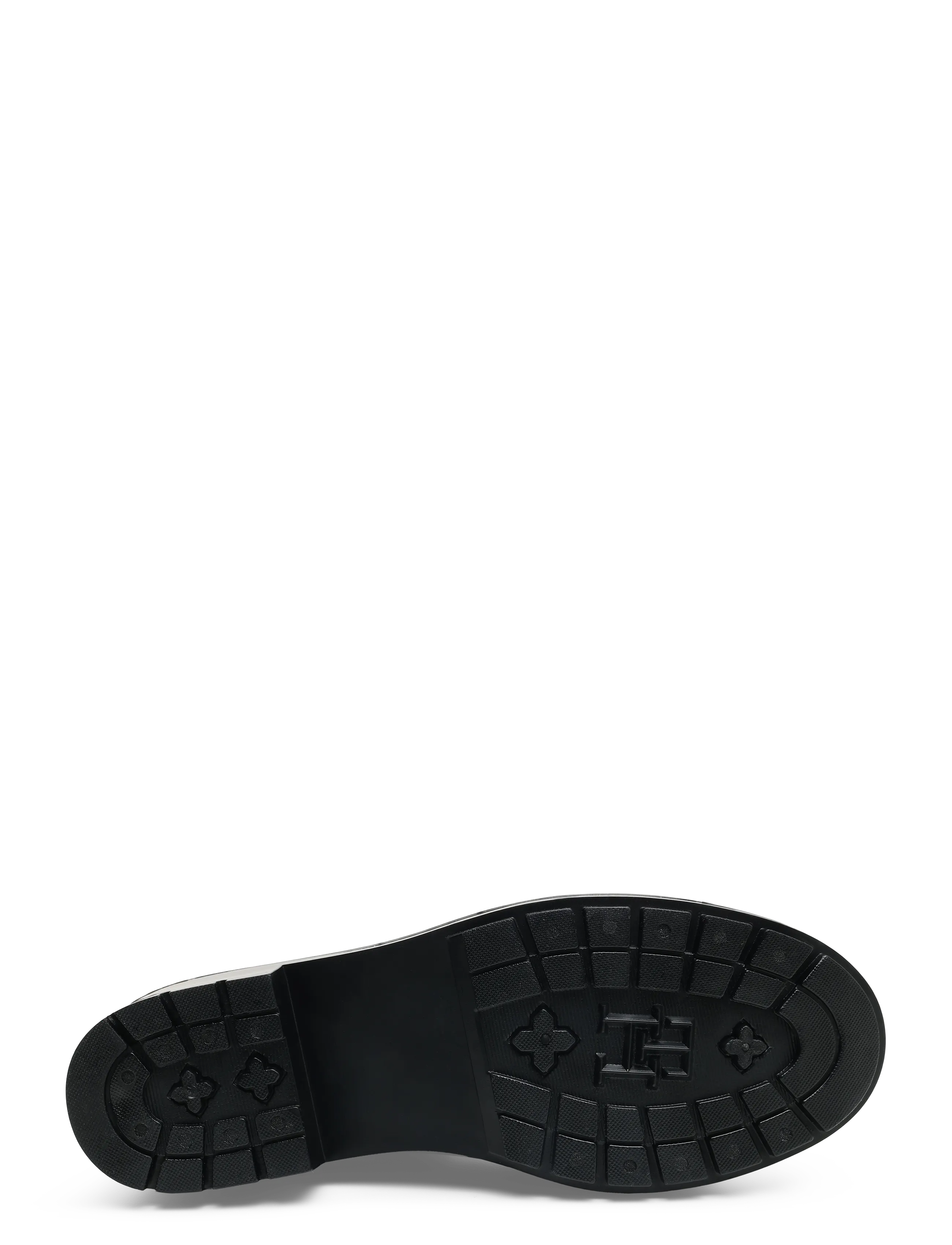 Tommy Hilfiger - TH BUCKLE GLOSSY ANKLE RAIN BOOT - stiefeletten mit absatz - black - 4