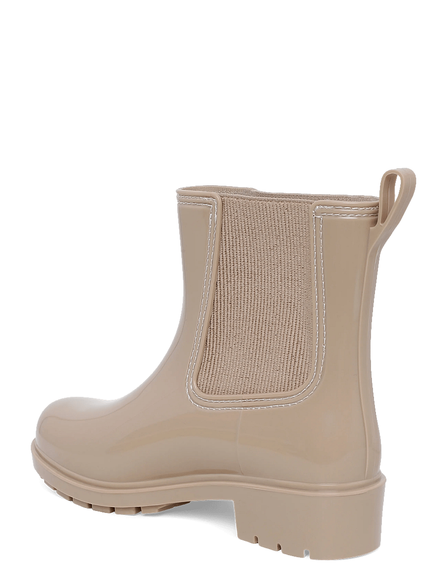 Tommy Hilfiger - TH BUCKLE GLOSSY ANKLE RAIN BOOT - heeled ankle boots - horseradish - 1