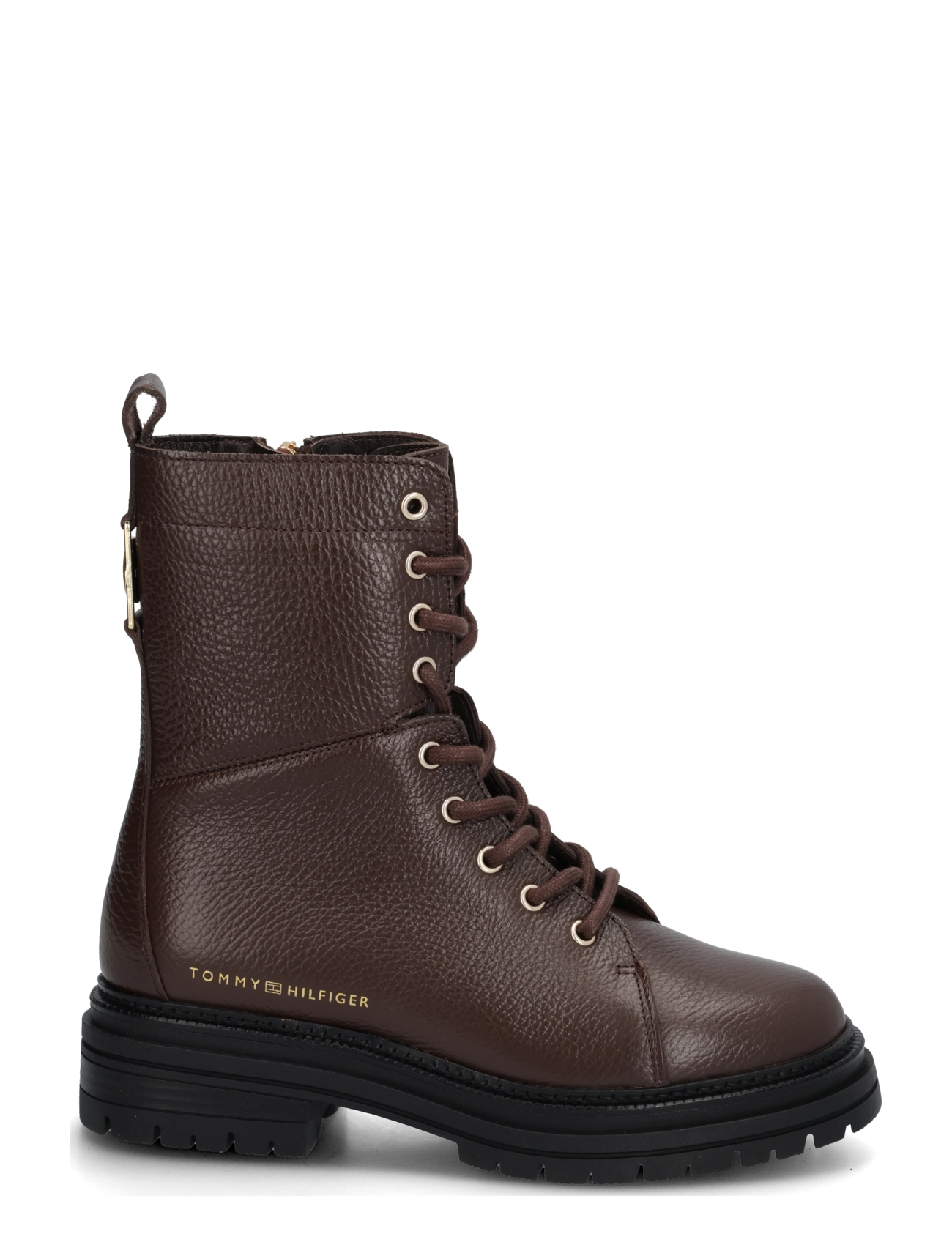 Tommy Hilfiger - TH EMBOSS GRAIN LEATHER BOOT - cocoa - 2