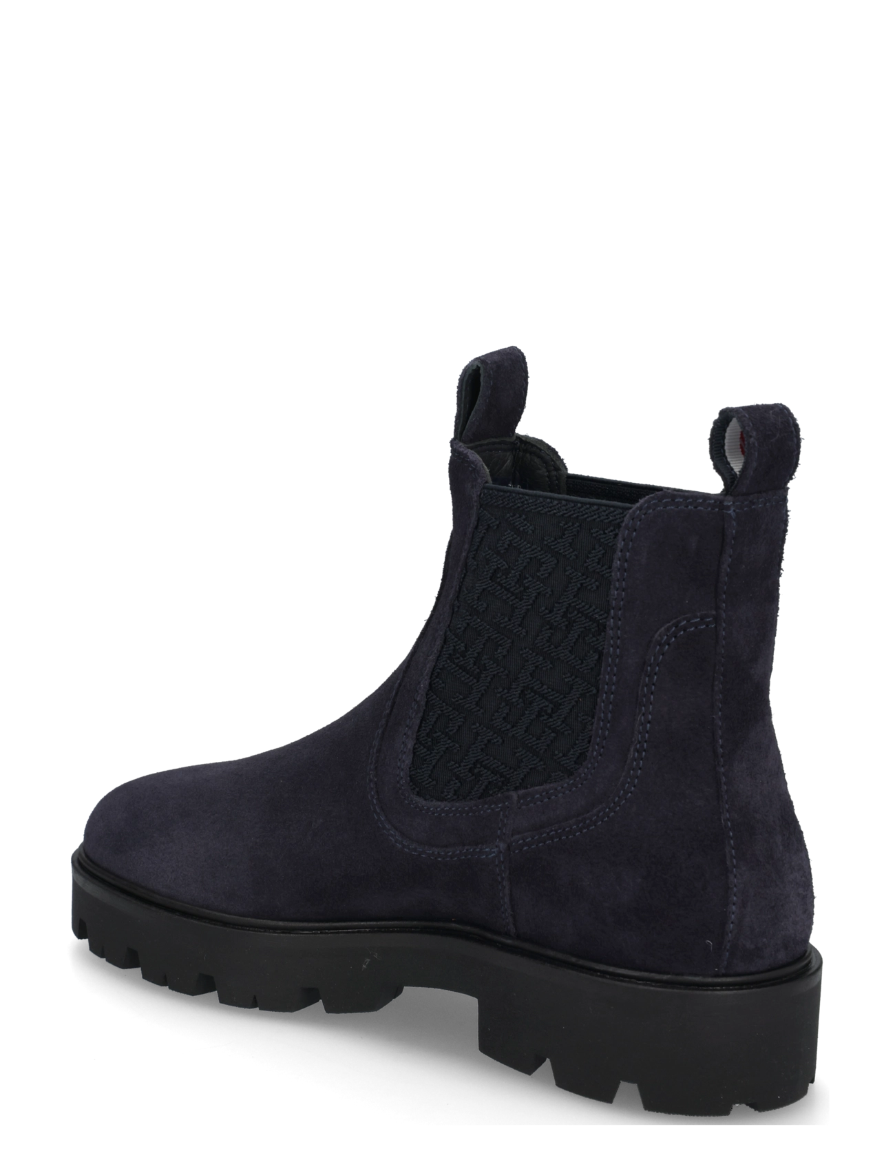 Tommy Hilfiger - TH MONOGRAM SUEDE CHELSEA BOOT - chelsea-saapad - space blue - 1