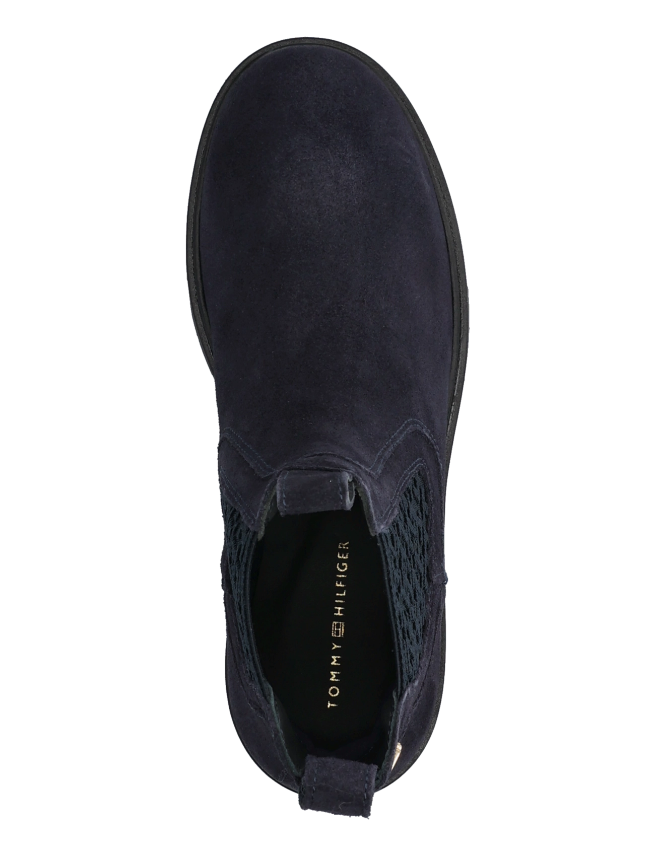 Tommy Hilfiger - TH MONOGRAM SUEDE CHELSEA BOOT - chelsea-saapad - space blue - 3