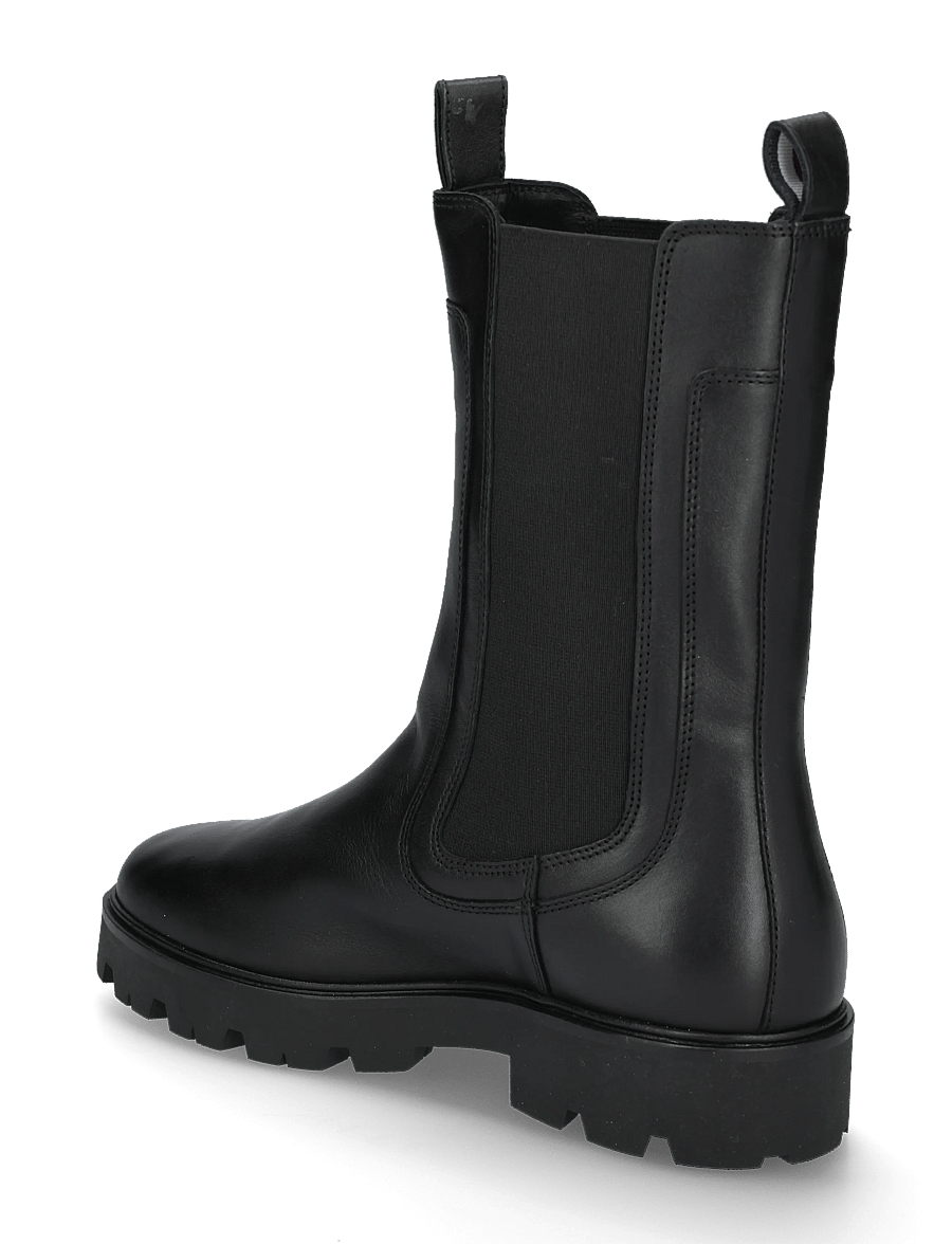 Tommy Hilfiger - TH STUD LEATHER HIGH CHELSEA - chelsea boots - black - 1