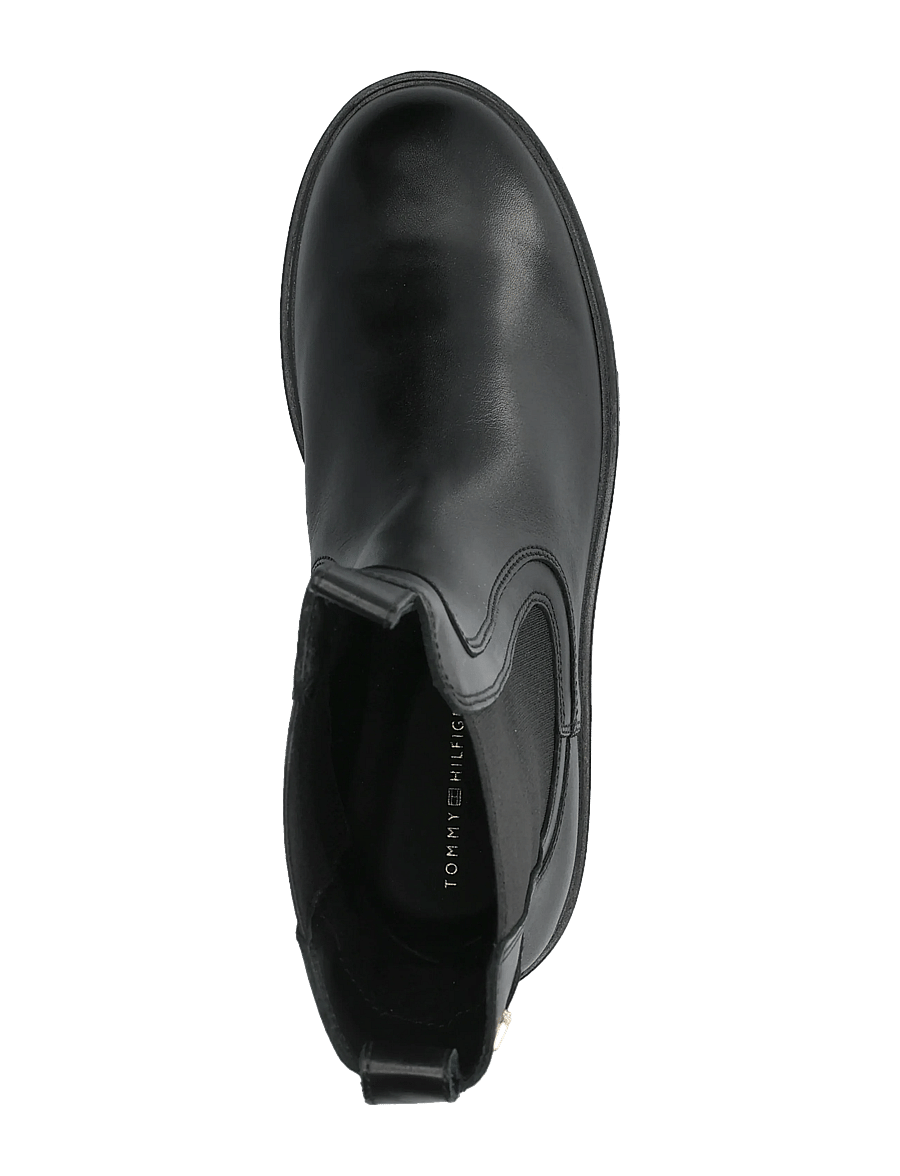 Tommy Hilfiger - TH STUD LEATHER HIGH CHELSEA - chelsea boots - black - 3