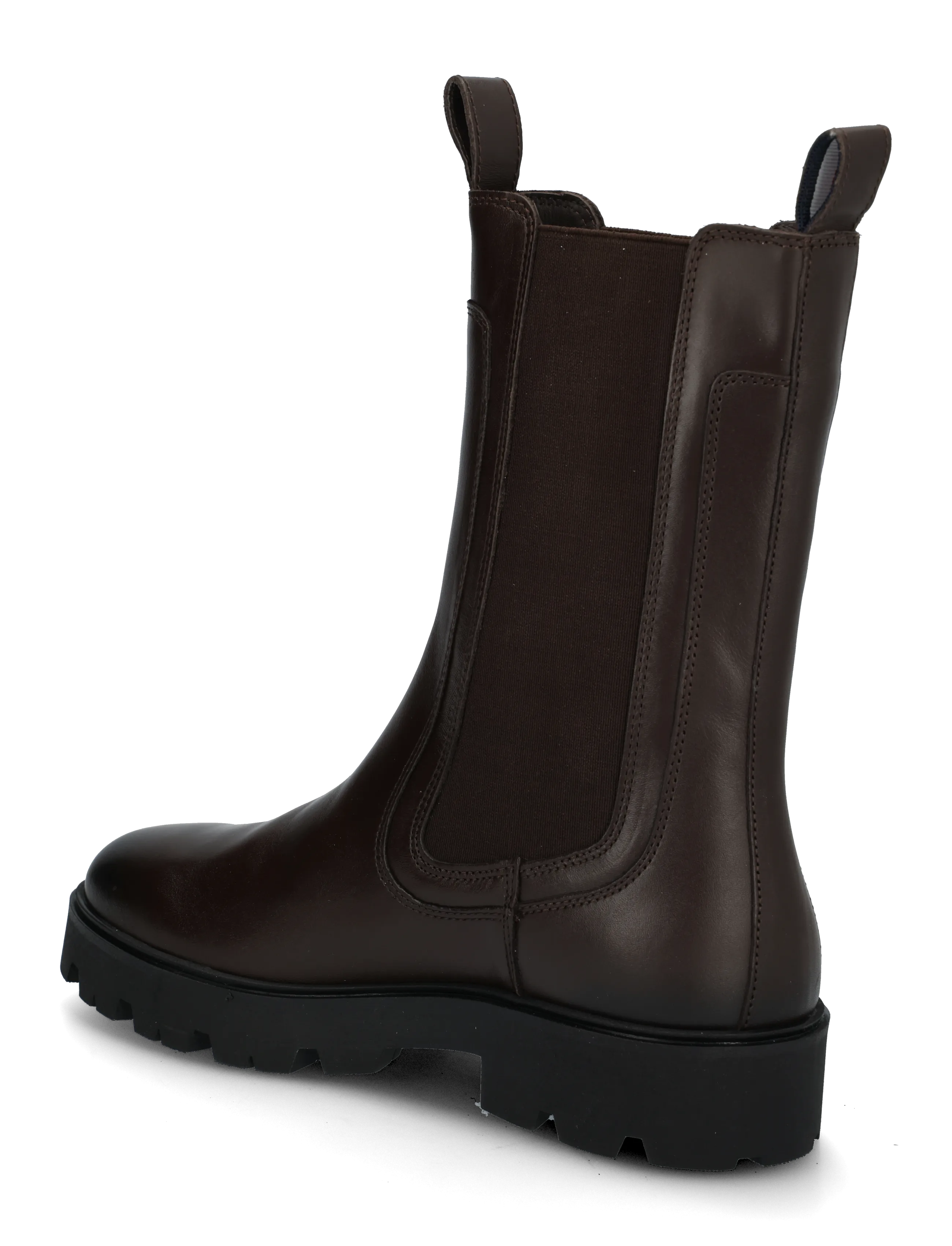Tommy Hilfiger - TH STUD LEATHER HIGH CHELSEA - chelsea boots - cocoa - 1