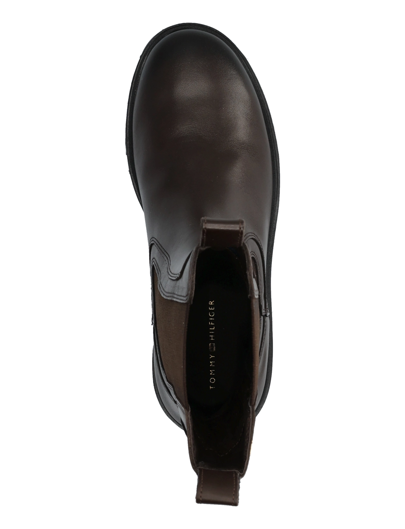 Tommy Hilfiger - TH STUD LEATHER HIGH CHELSEA - chelsea boots - cocoa - 3