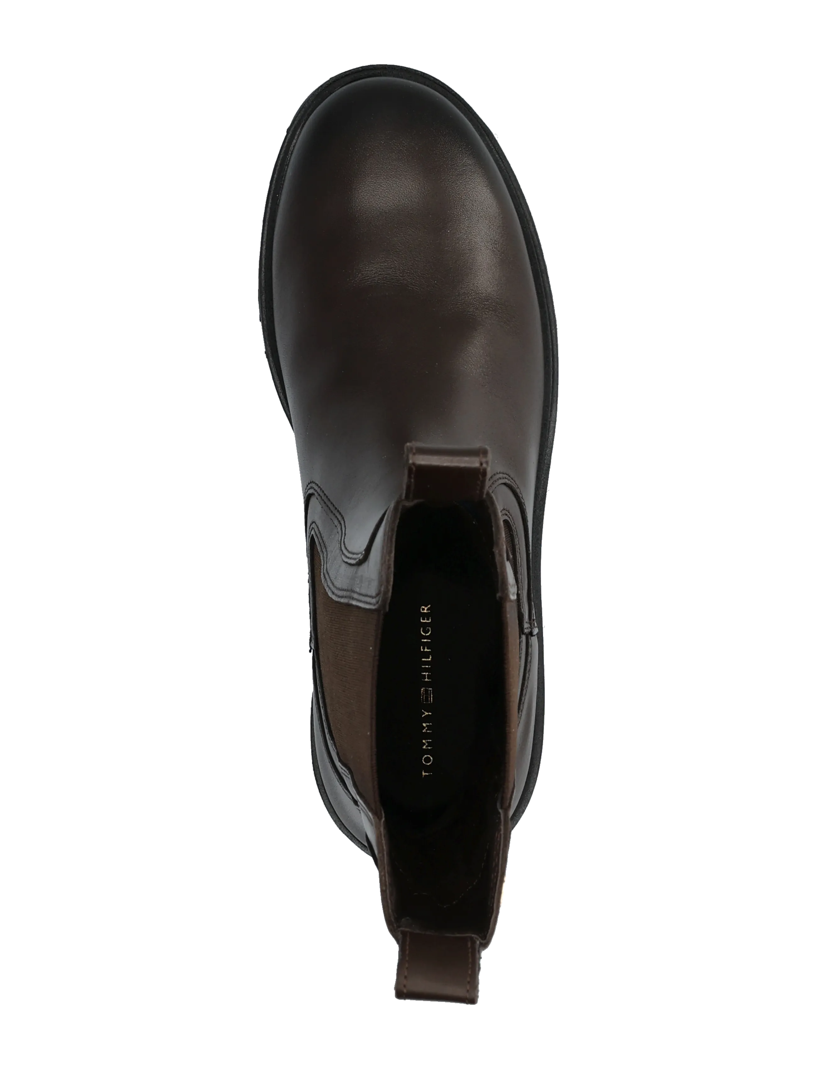 Tommy Hilfiger - TH STUD LEATHER HIGH CHELSEA - chelsea boots - cocoa - 3