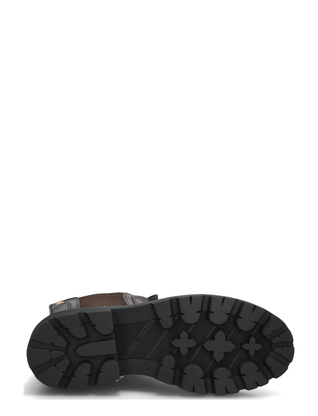 Tommy Hilfiger - TH STUD LEATHER HIGH CHELSEA - cocoa - 3