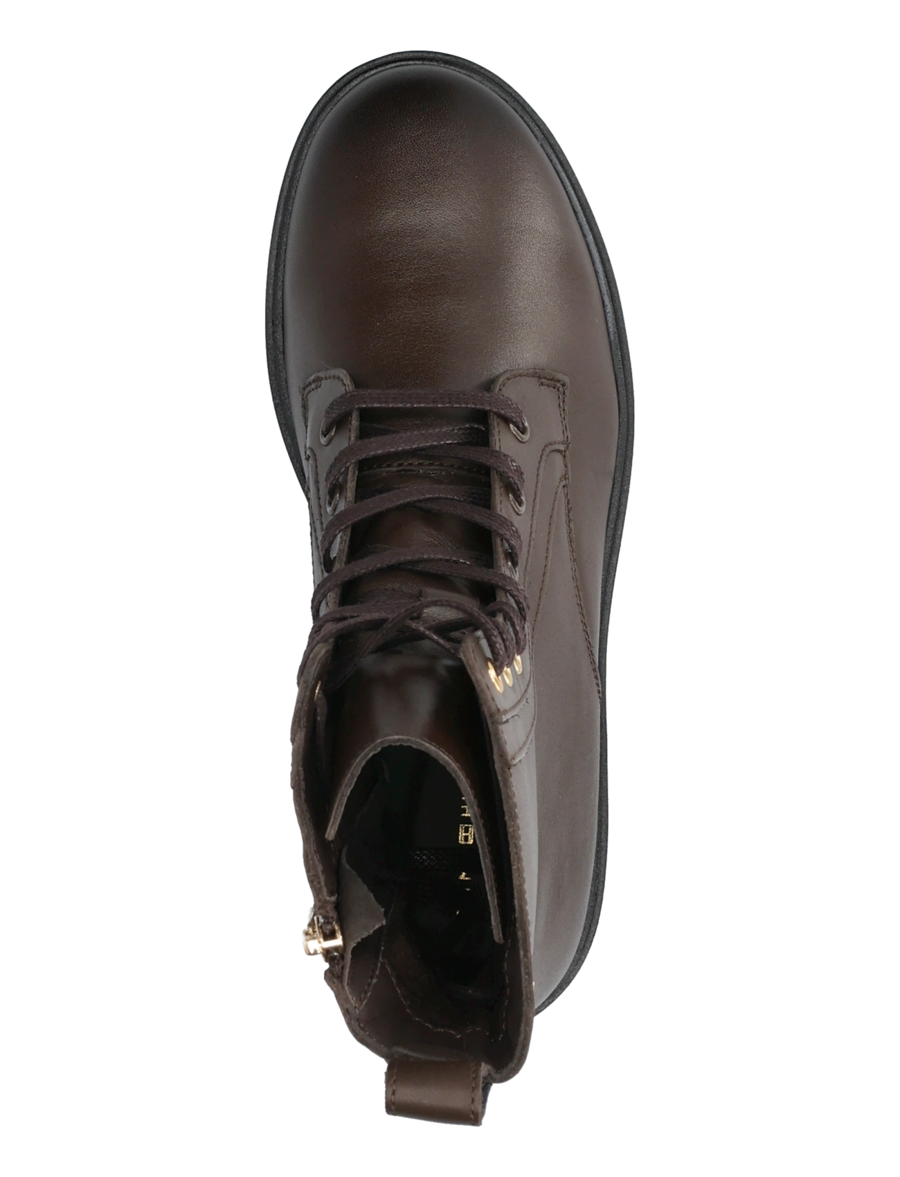 TOMMY HILFIGER Th Stud Leather Lace-Up Boot kängor & boots dam – bild 4