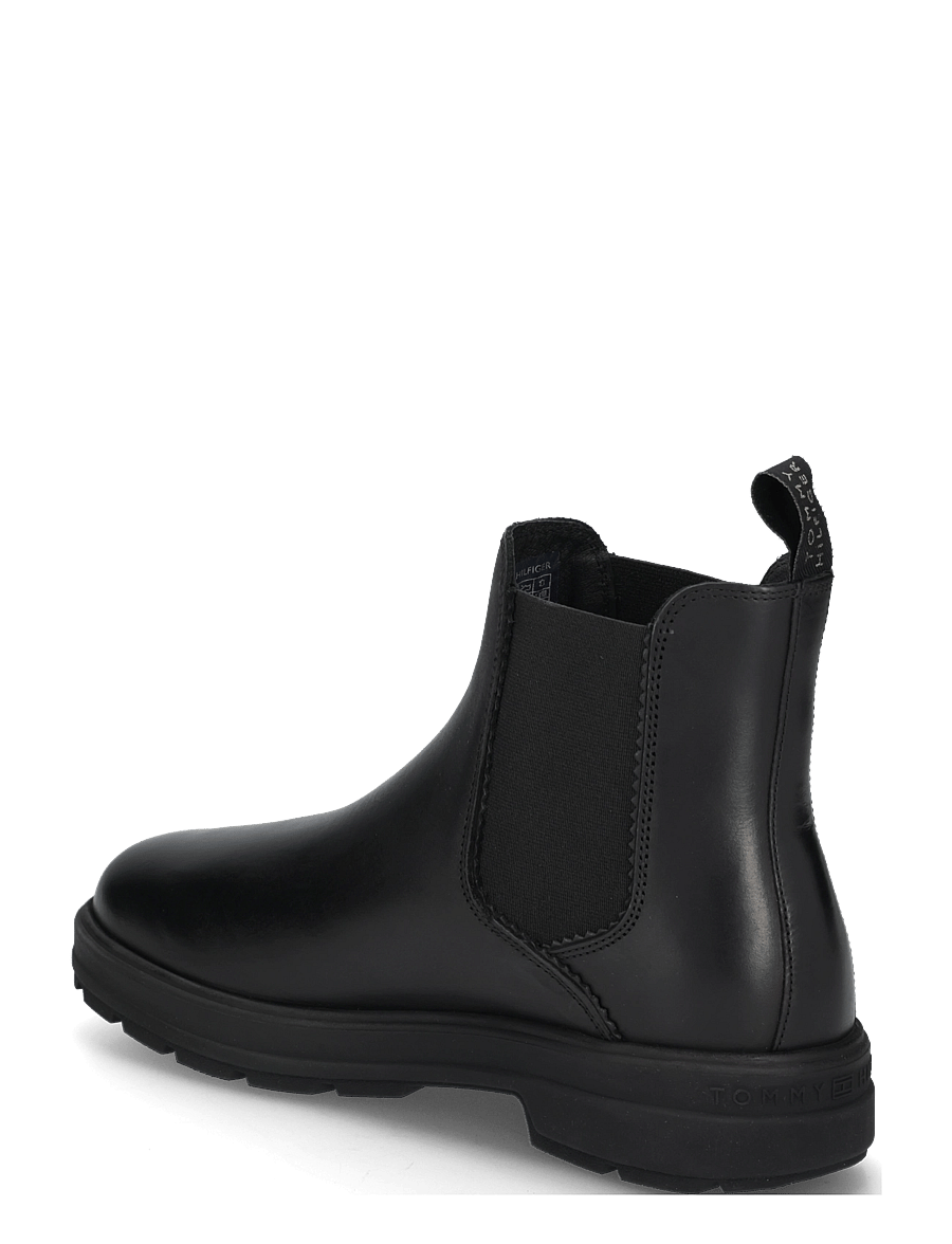 Tommy Hilfiger - TH FLAG OUTDOOR CHELSEA BOOT - chelsea boots - black - 1