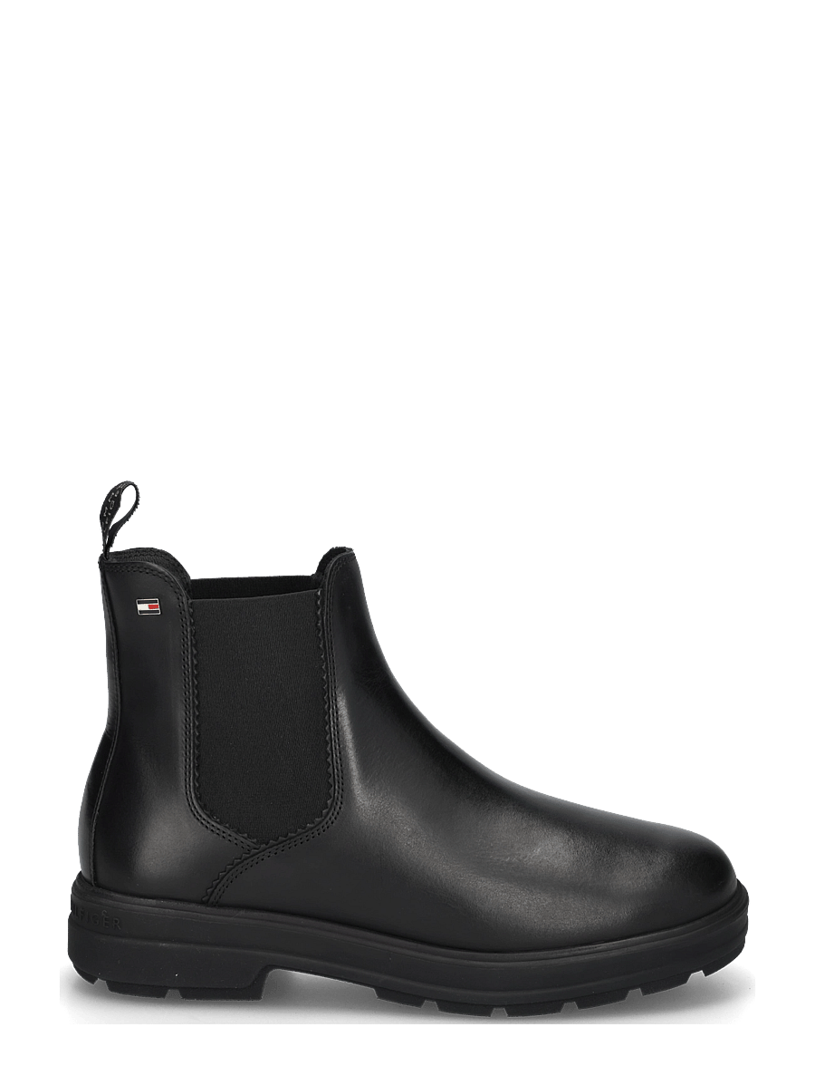 Tommy Hilfiger - TH FLAG OUTDOOR CHELSEA BOOT - chelsea boots - black - 2