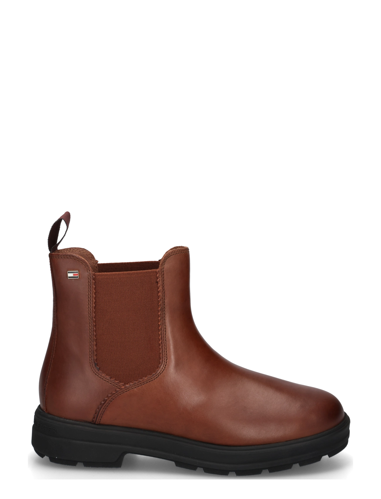Tommy Hilfiger - TH FLAG OUTDOOR CHELSEA BOOT - chelsea-saapad - winter cognac - 2