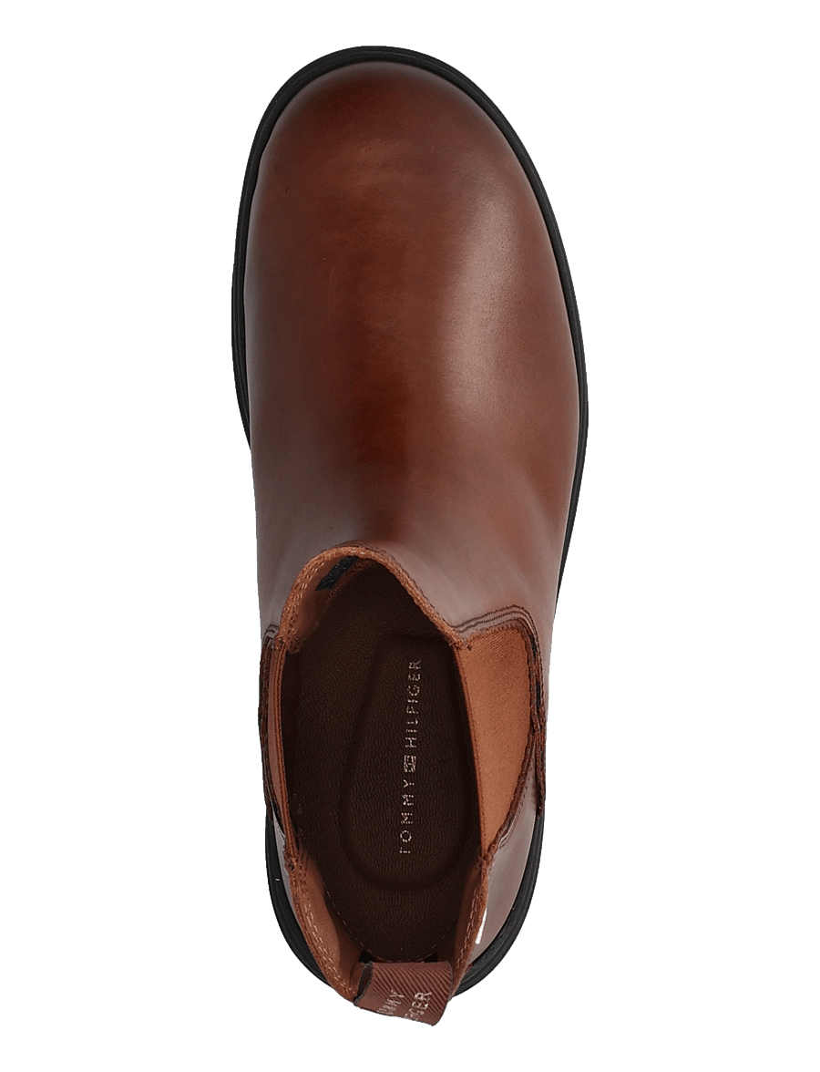 Tommy Hilfiger - TH FLAG OUTDOOR CHELSEA BOOT - chelsea-saapad - winter cognac - 3